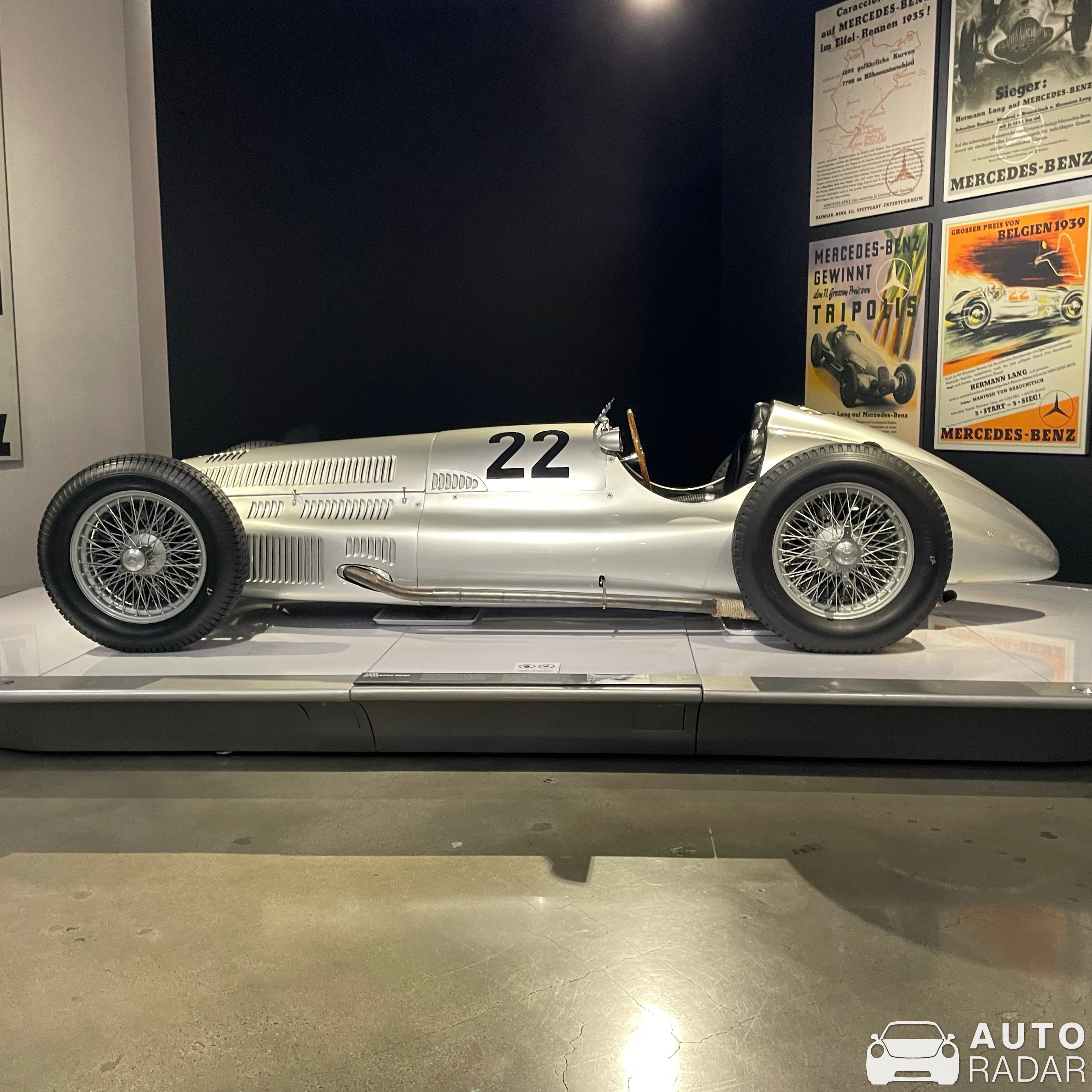 Mercedes W125 spotted in La Cañada Flintridge