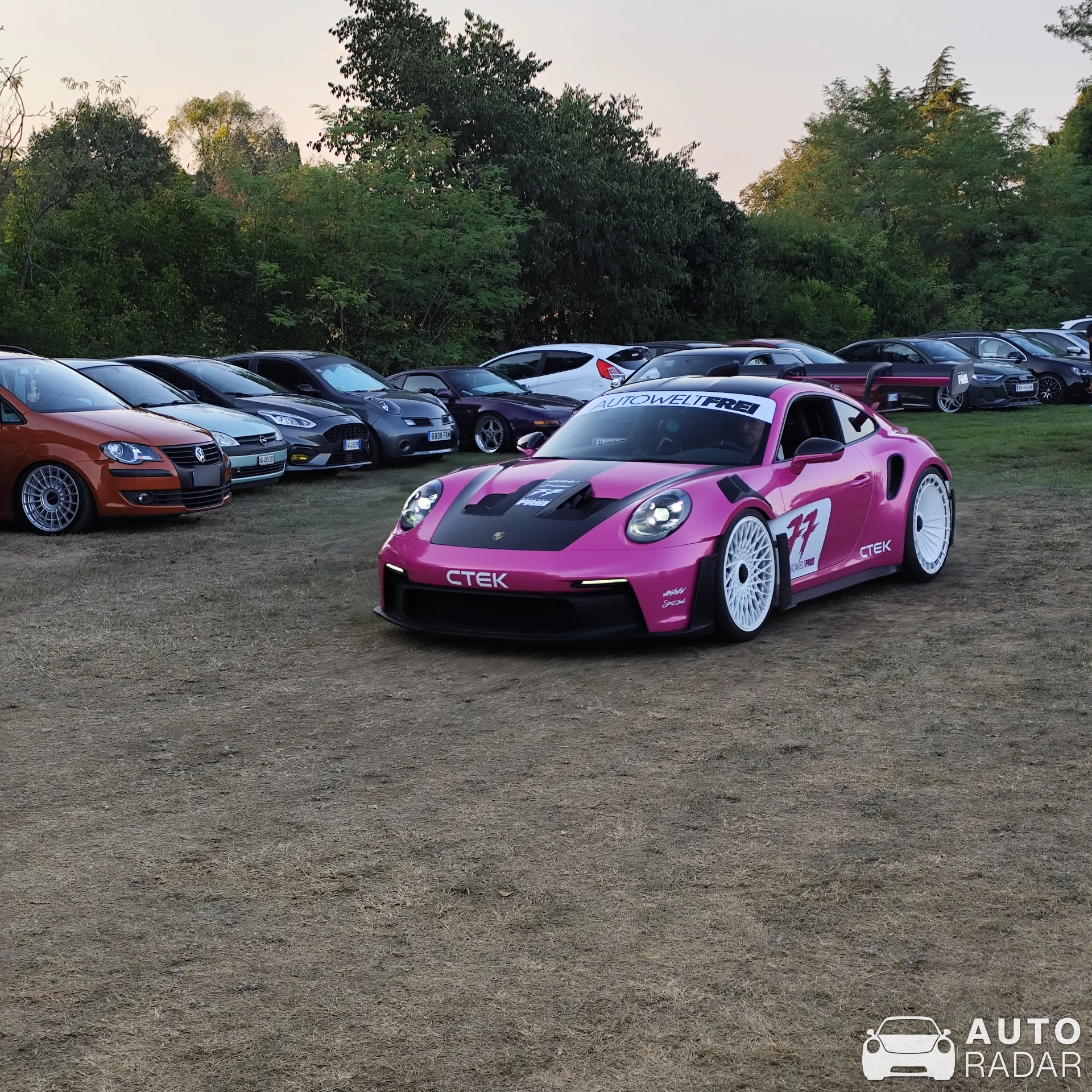 Porsche 992 GT3 RS MkI Weissach Package spotted in Monzambano