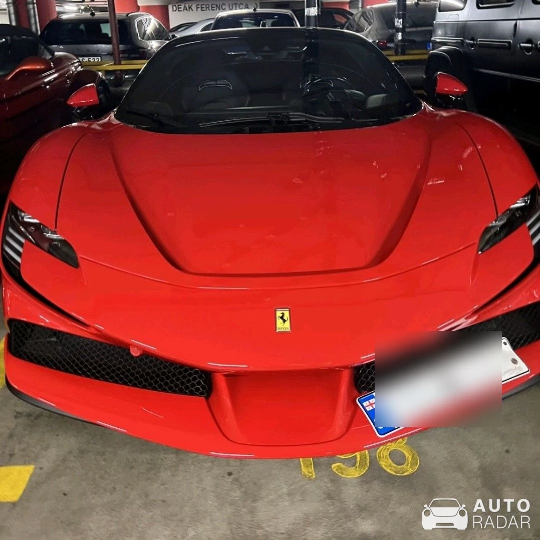 Ferrari SF90 Stradale spotted in საყდრიონი, Georgia