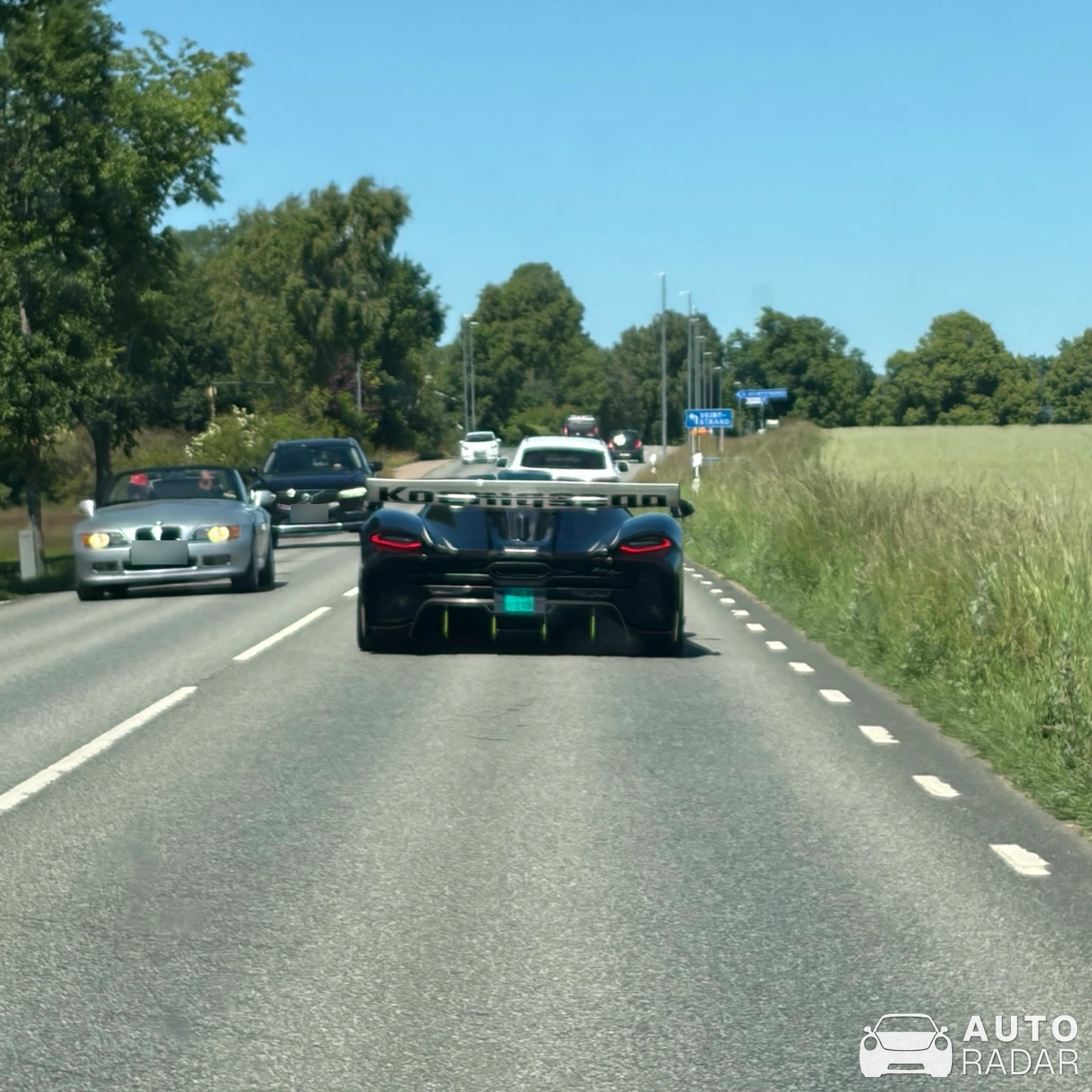 Koenigsegg Sadair’s Spear spotted in Ängelholm