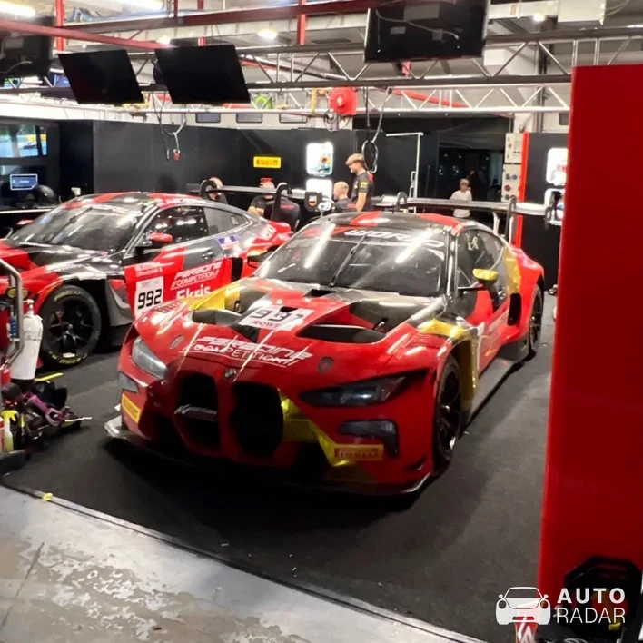 BMW M4 F82 GT3 spotted