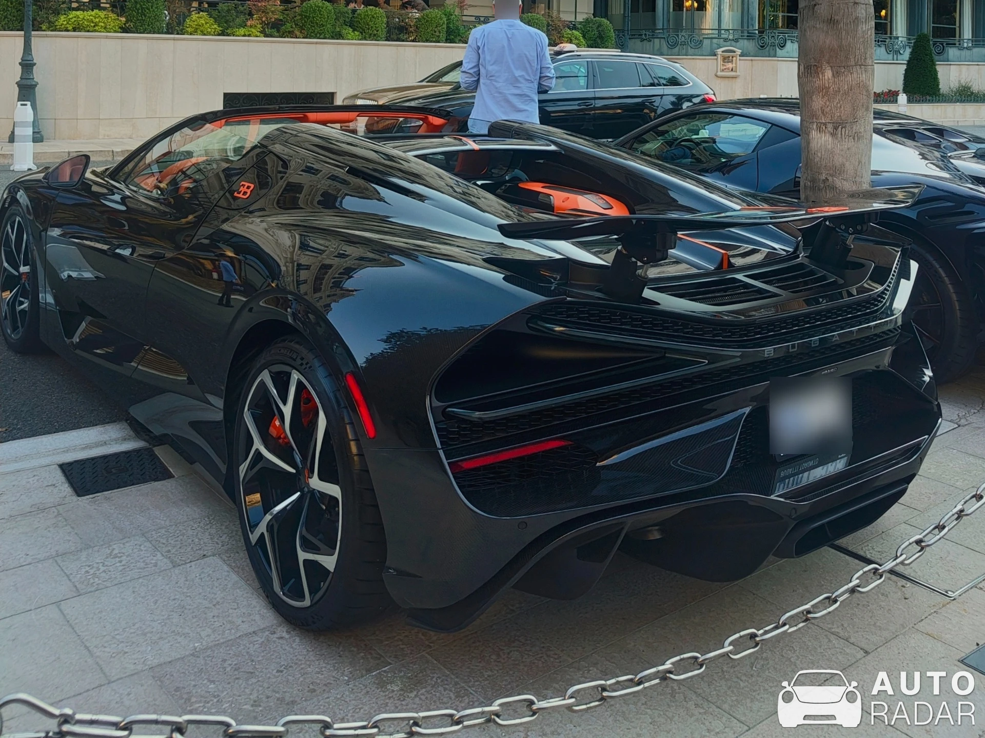 Bugatti W16 Mistral spotted in Monaco