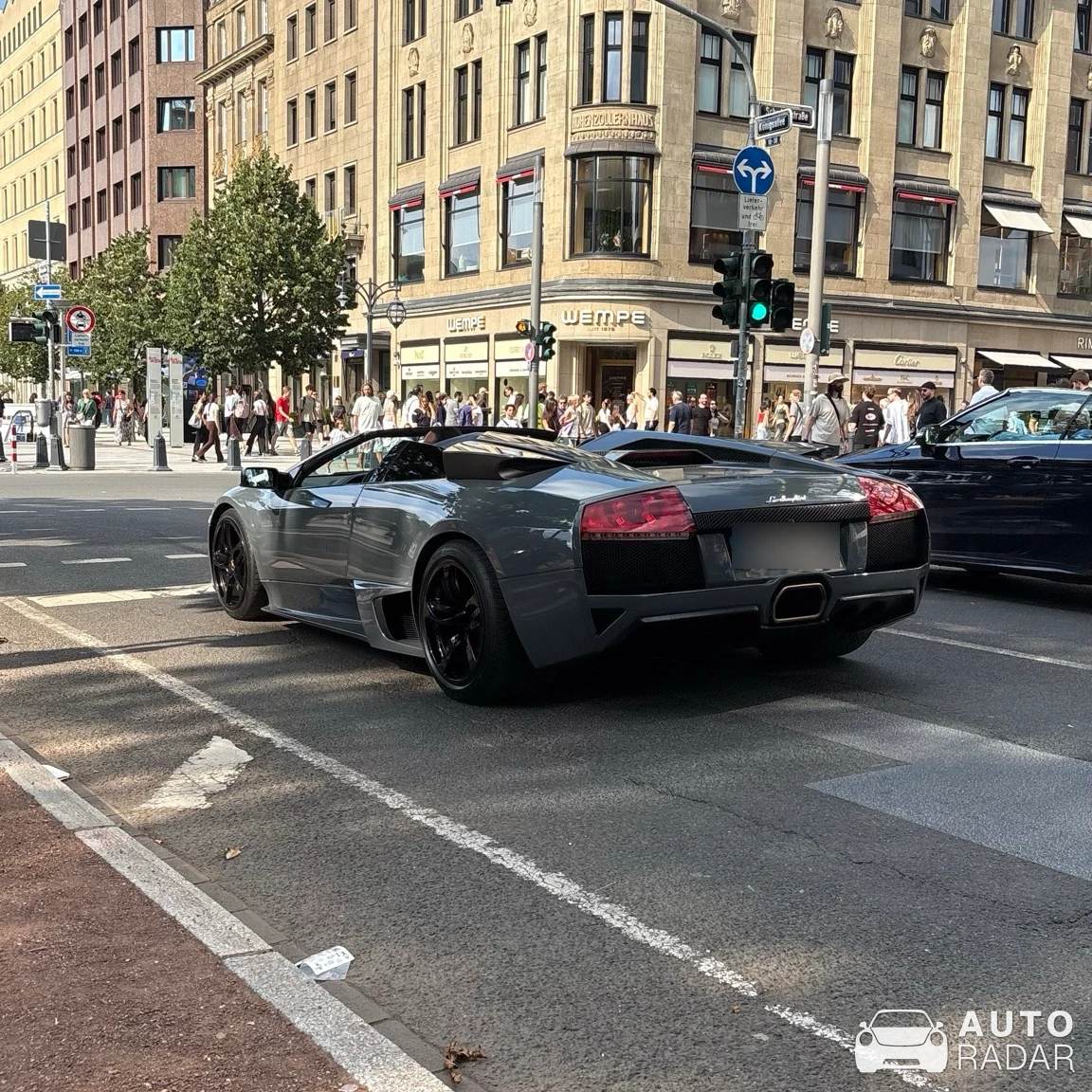 Lamborghini Murciélago spotted in Düsseldorf