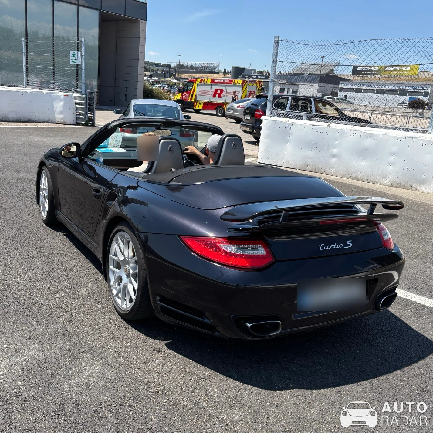 Porsche 997 Turbo S Cabriolet spotted in San Sebastián de los Reyes