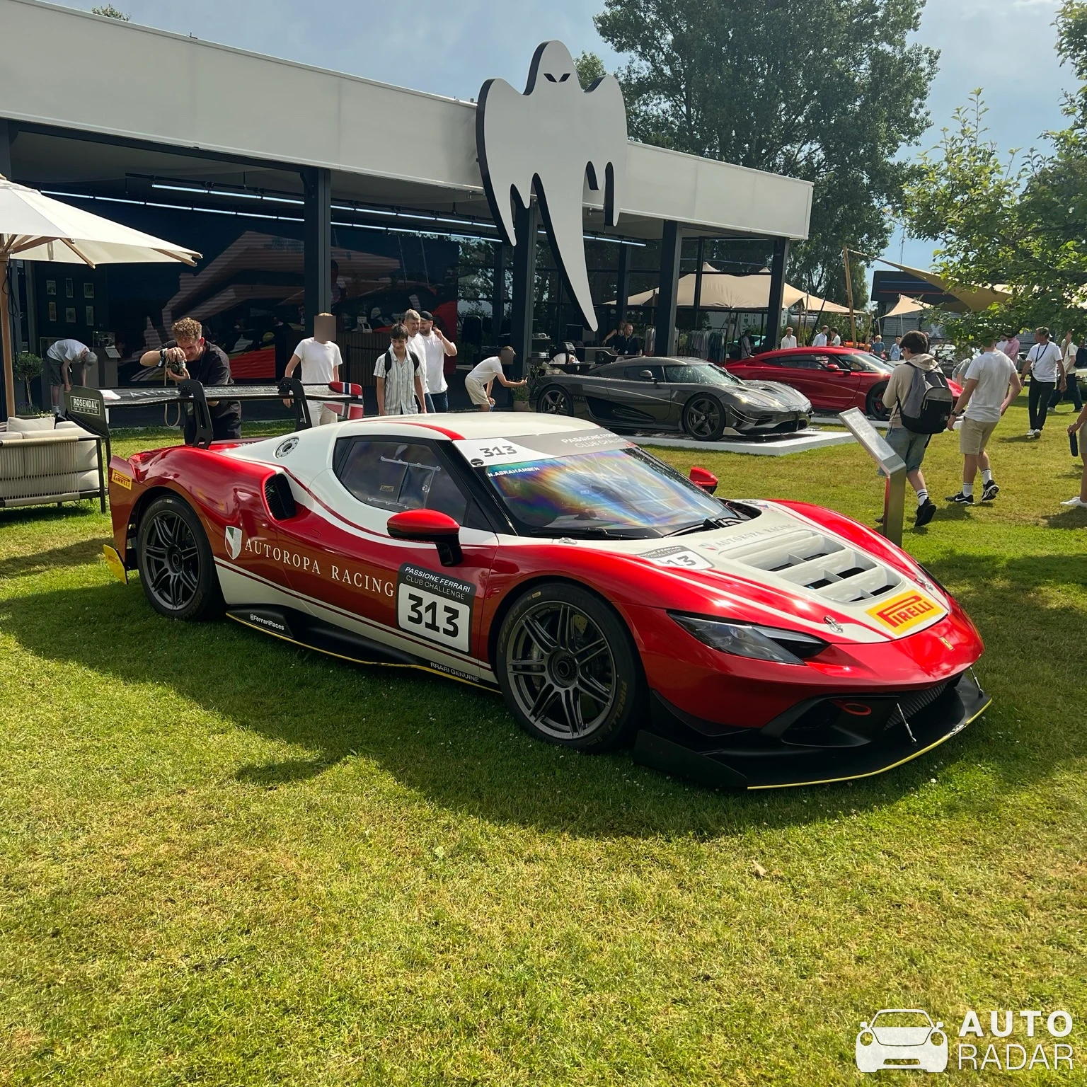 Ferrari 296 Challenge spotted in Båstad