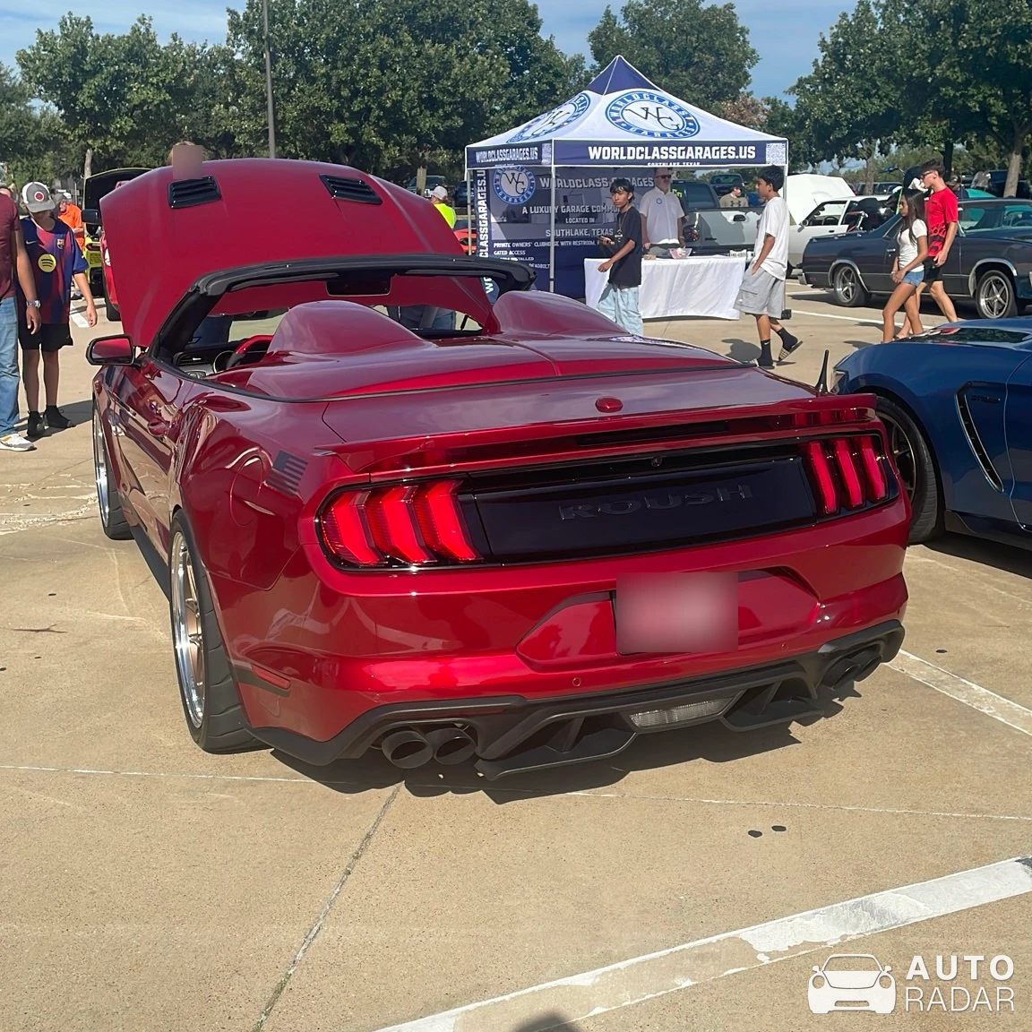 Ford Mustang Roush spotted in Fort Worth
