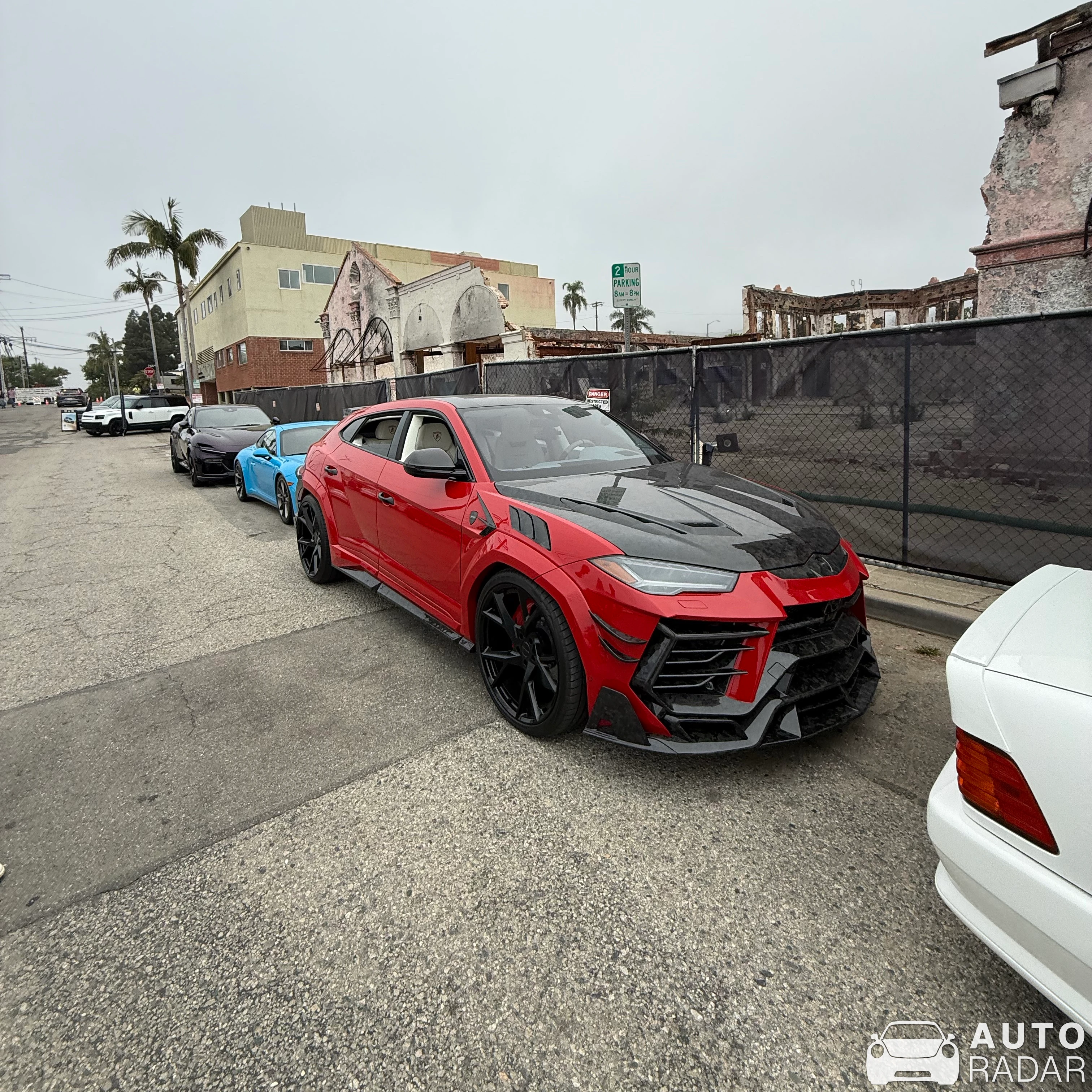 Lamborghini Urus Mansory spotted in Los Angeles
