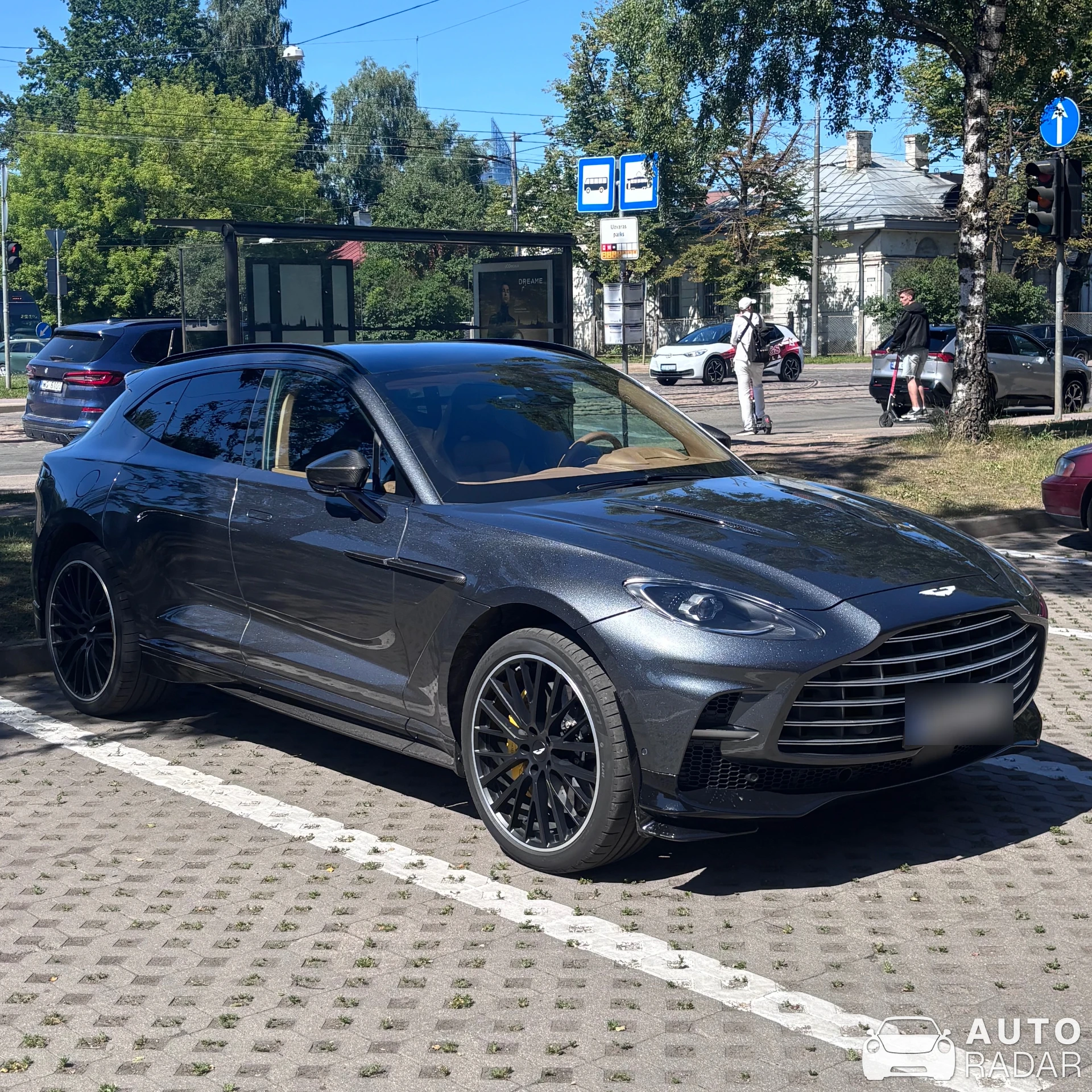 Aston Martin DBX707 spotted in Babīte