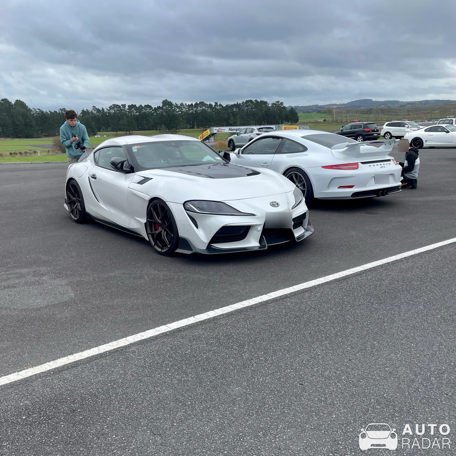 Toyota GR Supra A90 spotted in Whangamarino
