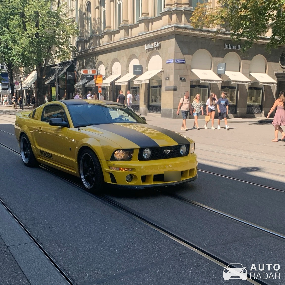 Ford Mustang Roush spotted in Zürich
