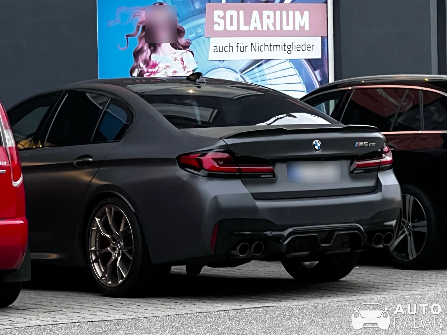 BMW M5 F90 CS spotted in Ergolding