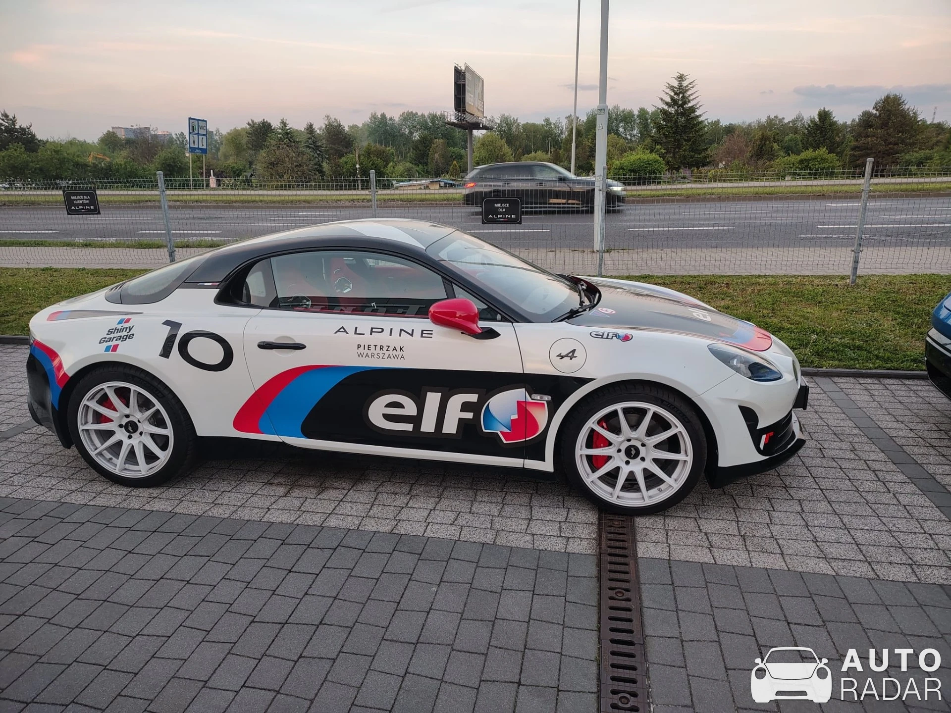 Alpine A110 spotted in Tychy