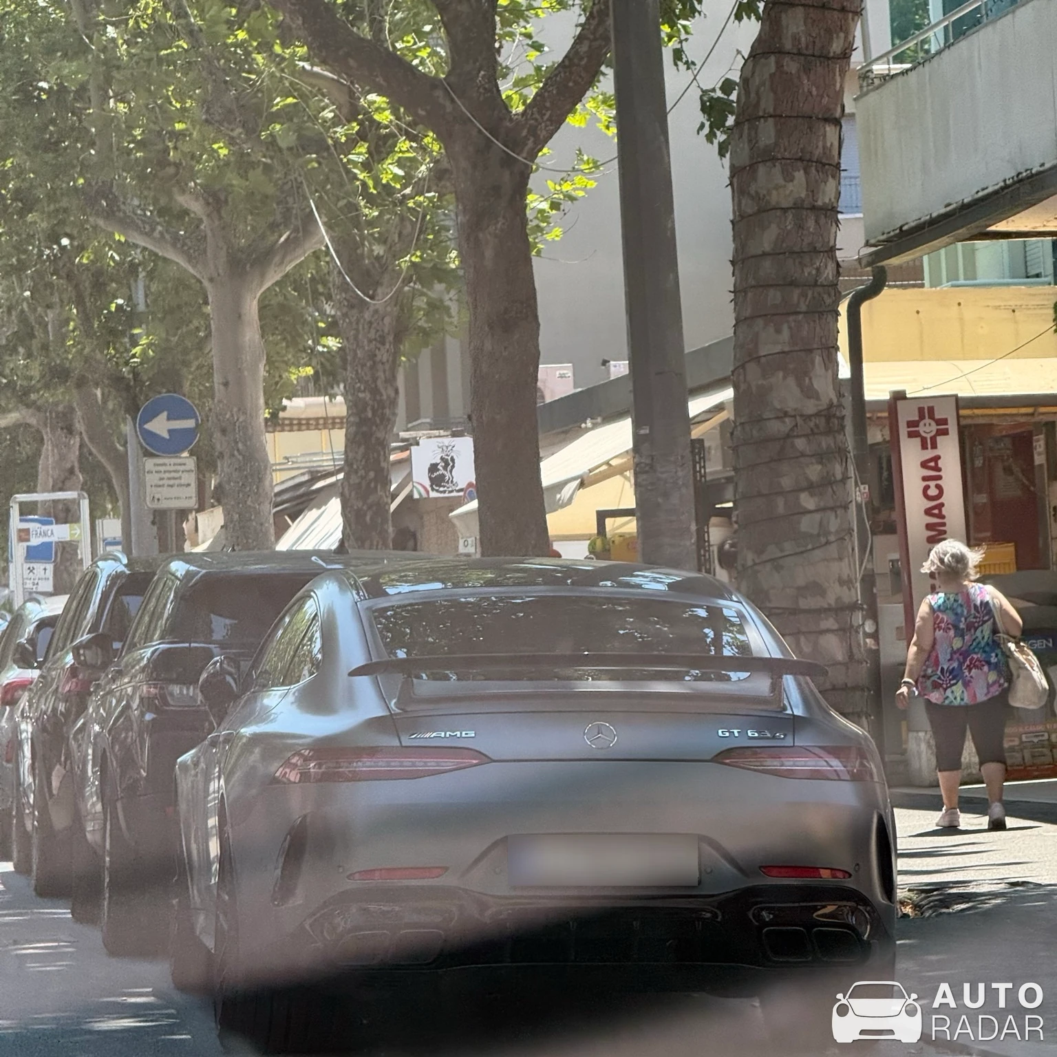 Mercedes-AMG GT 63 S X290 spotted in Serravalle