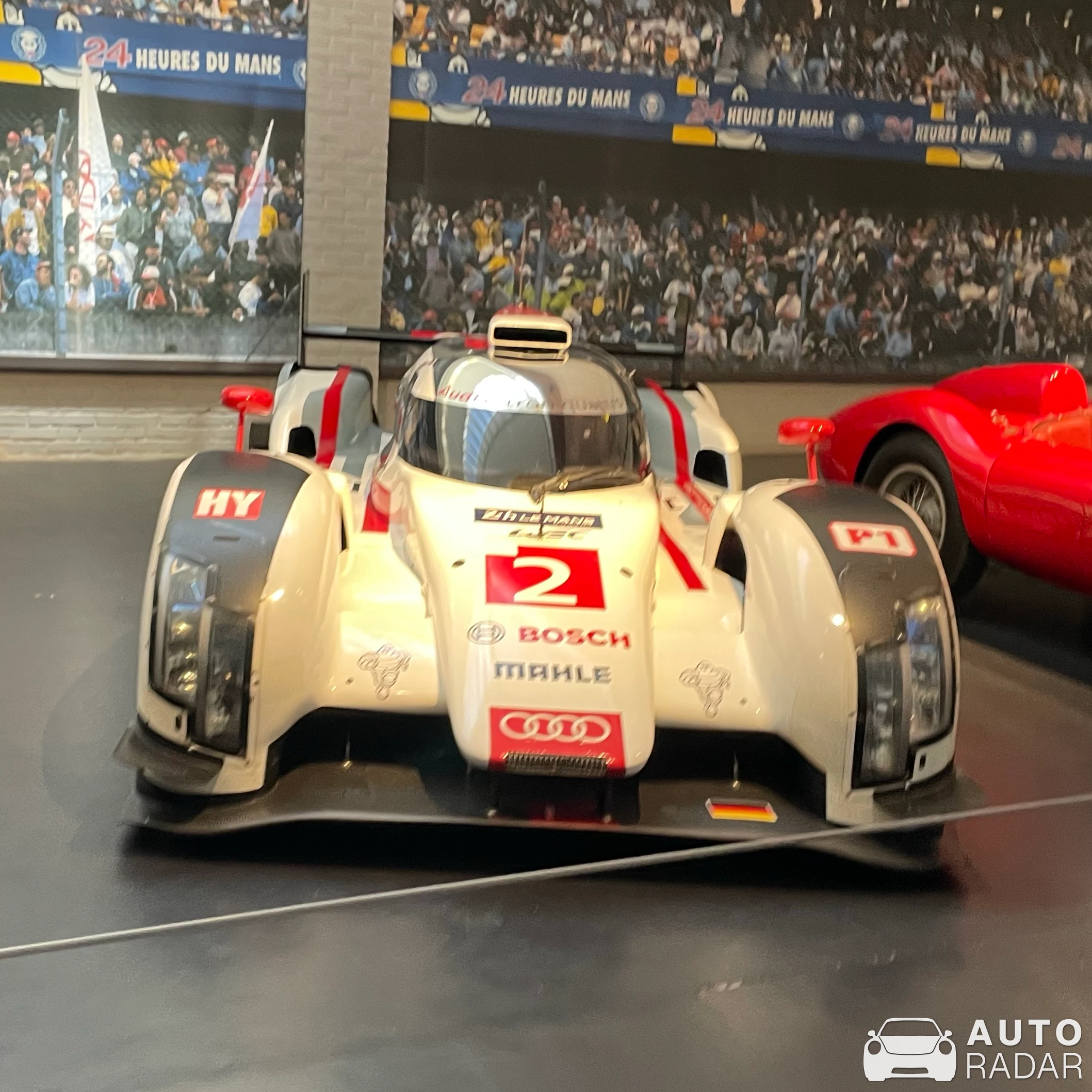 Audi R18 spotted in Mulhouse