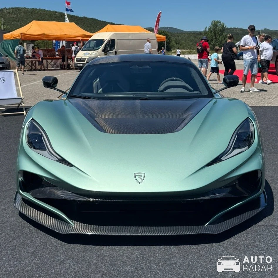 Rimac Nevera spotted in Grobnik