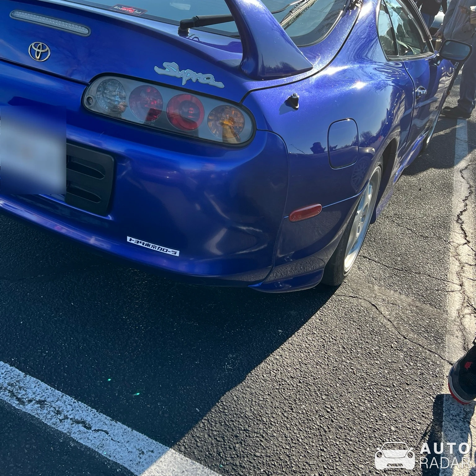 Toyota Supra A80 spotted in La Plata