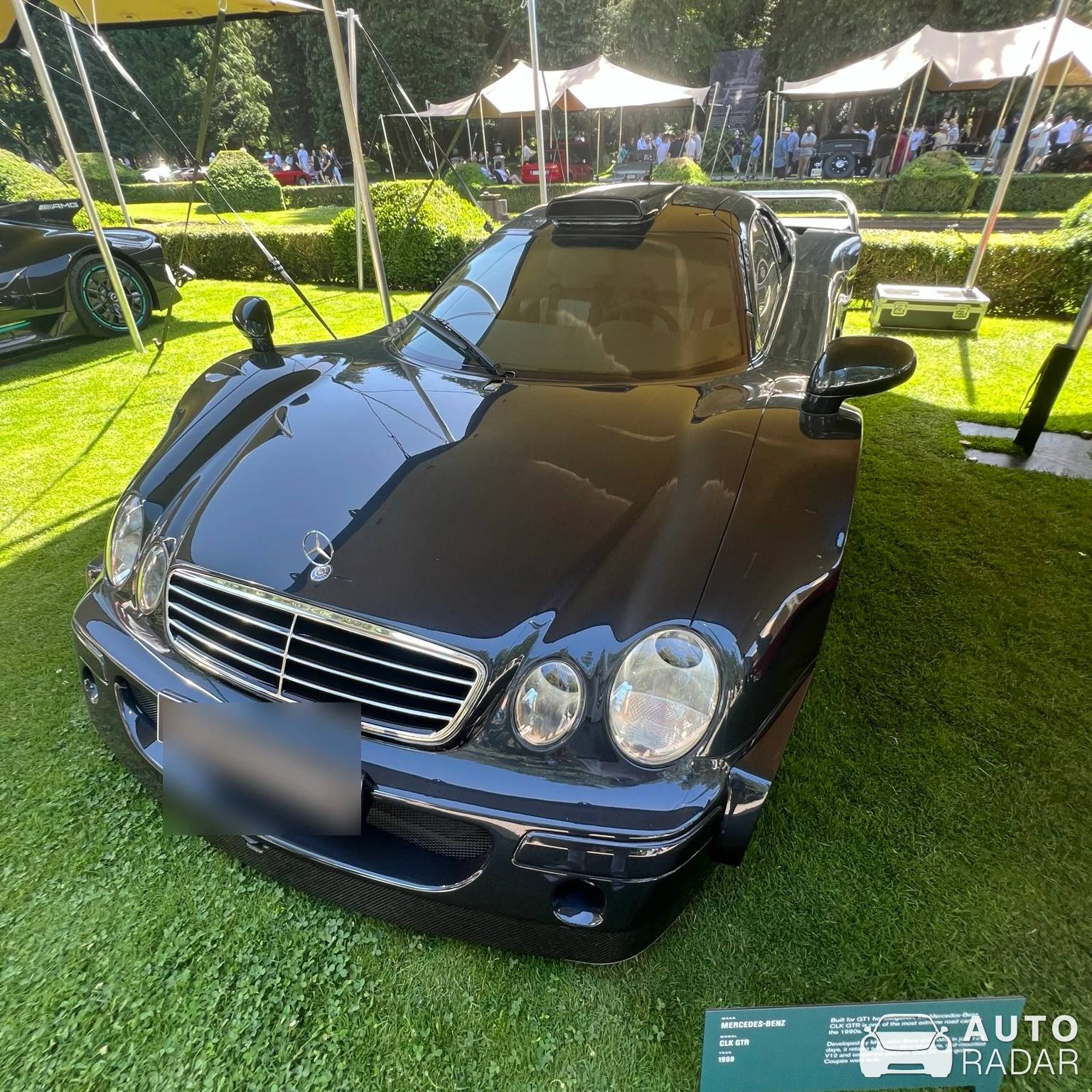 Mercedes-Benz CLK-GTR AMG spotted in Stavsjö