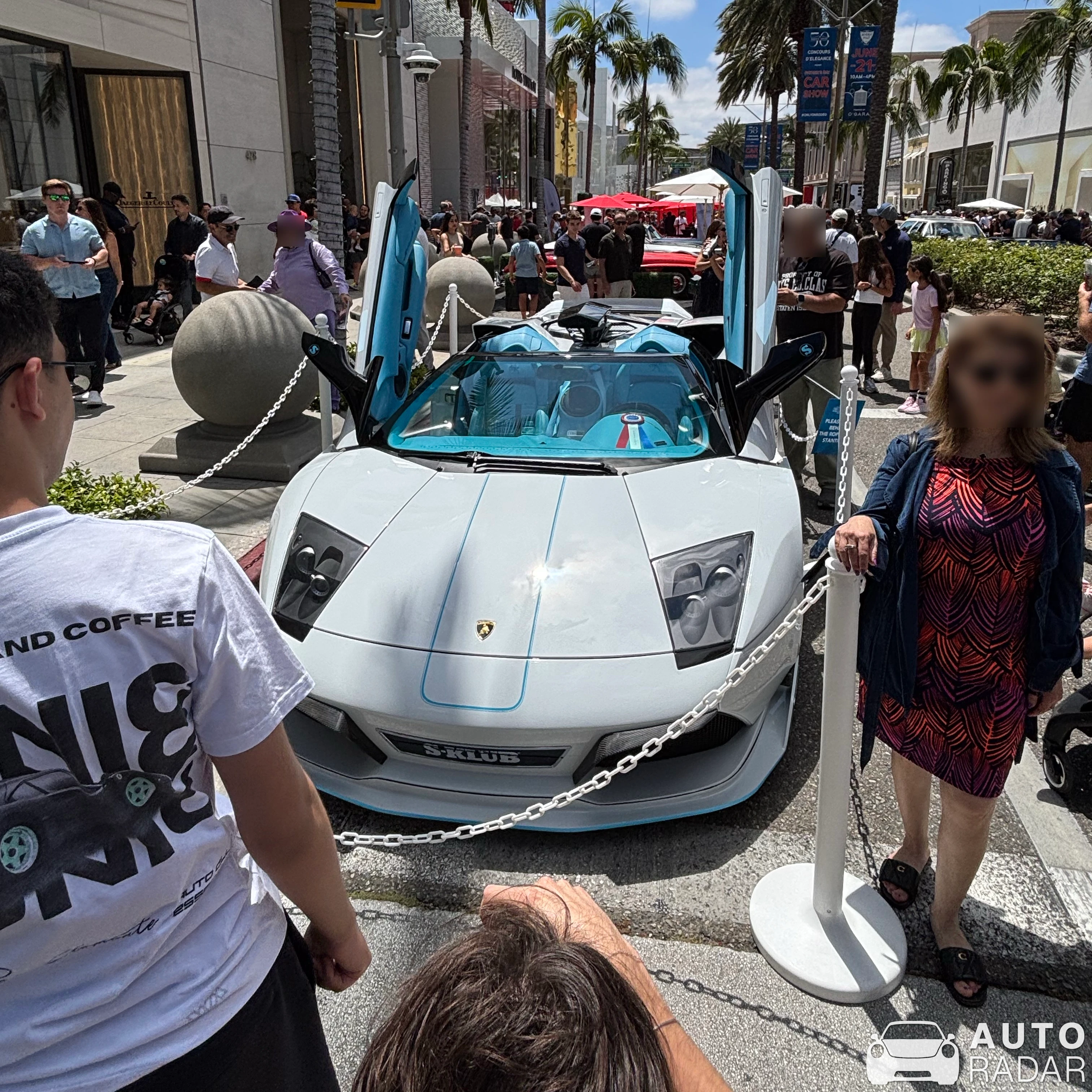 Lamborghini Murciélago LP640 Roadster S-KLUB WIDE spotted in Beverly Hills