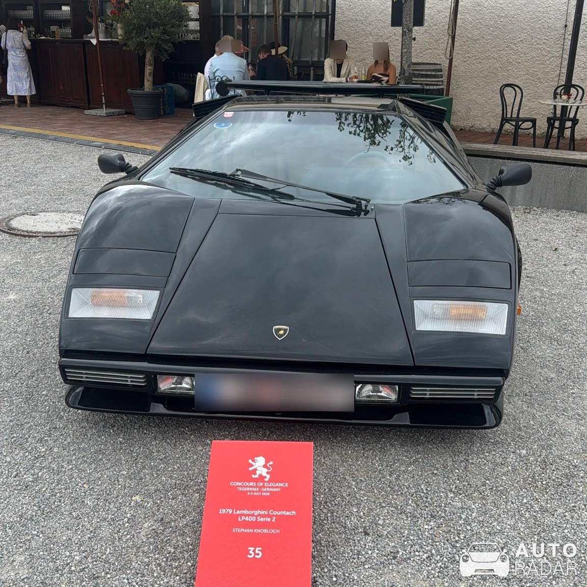 Lamborghini Countach LP400 S spotted in Gmund am Tegernsee