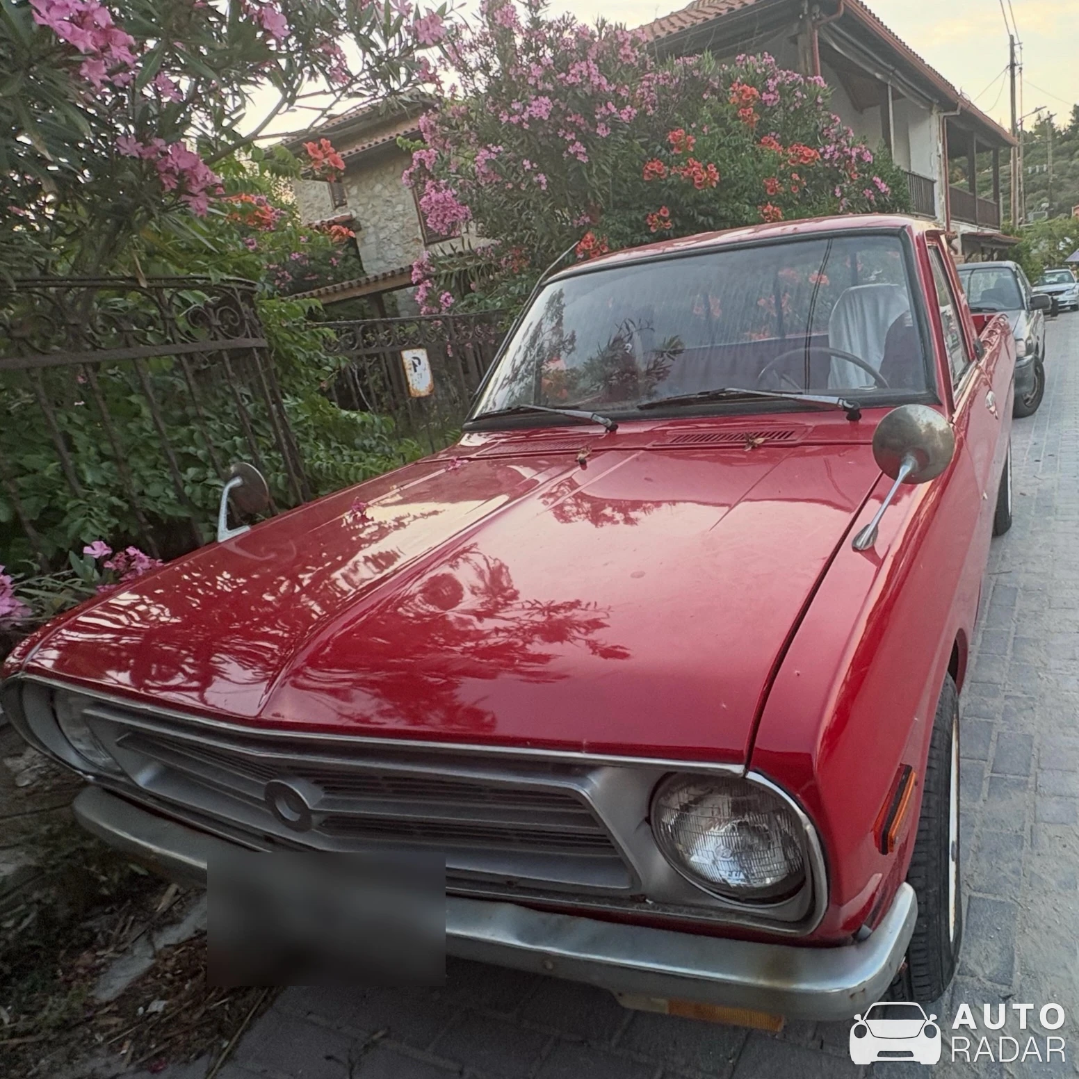 Datsun 1200 spotted in Vourvourou