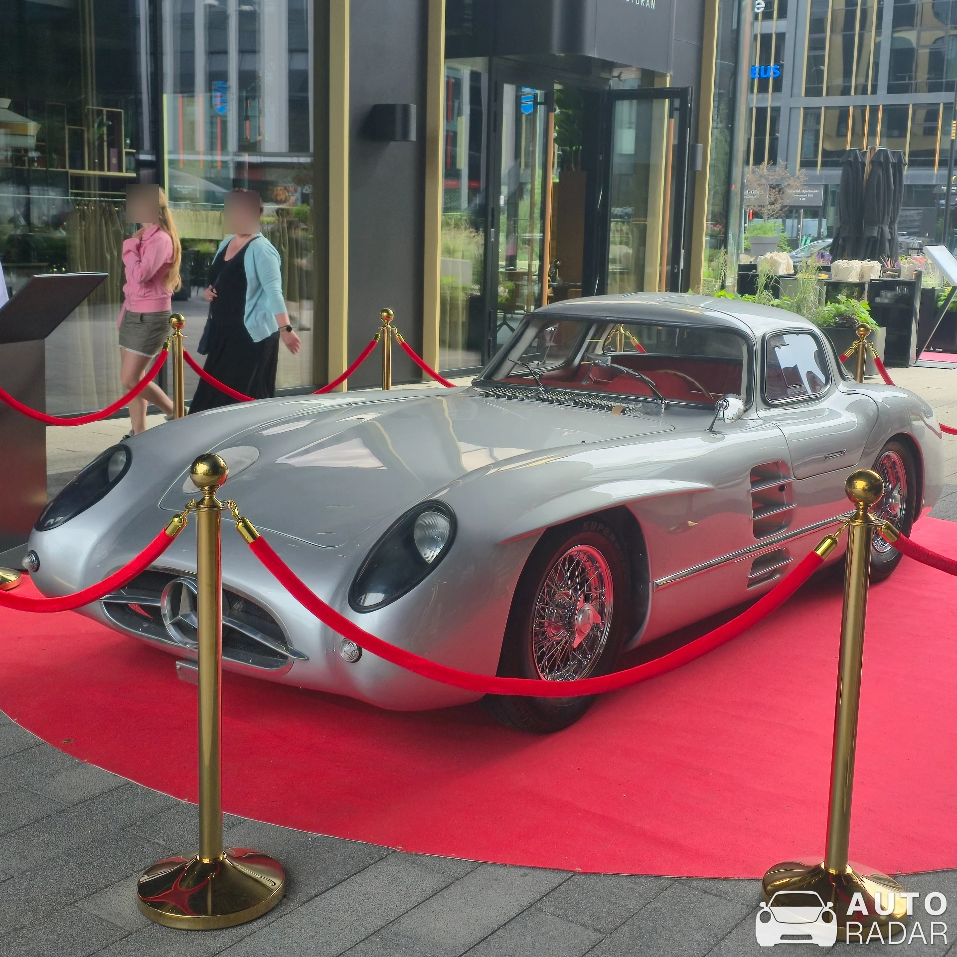Mercedes-Benz 300SLR Uhlenhaut Coupé spotted in Tallinn