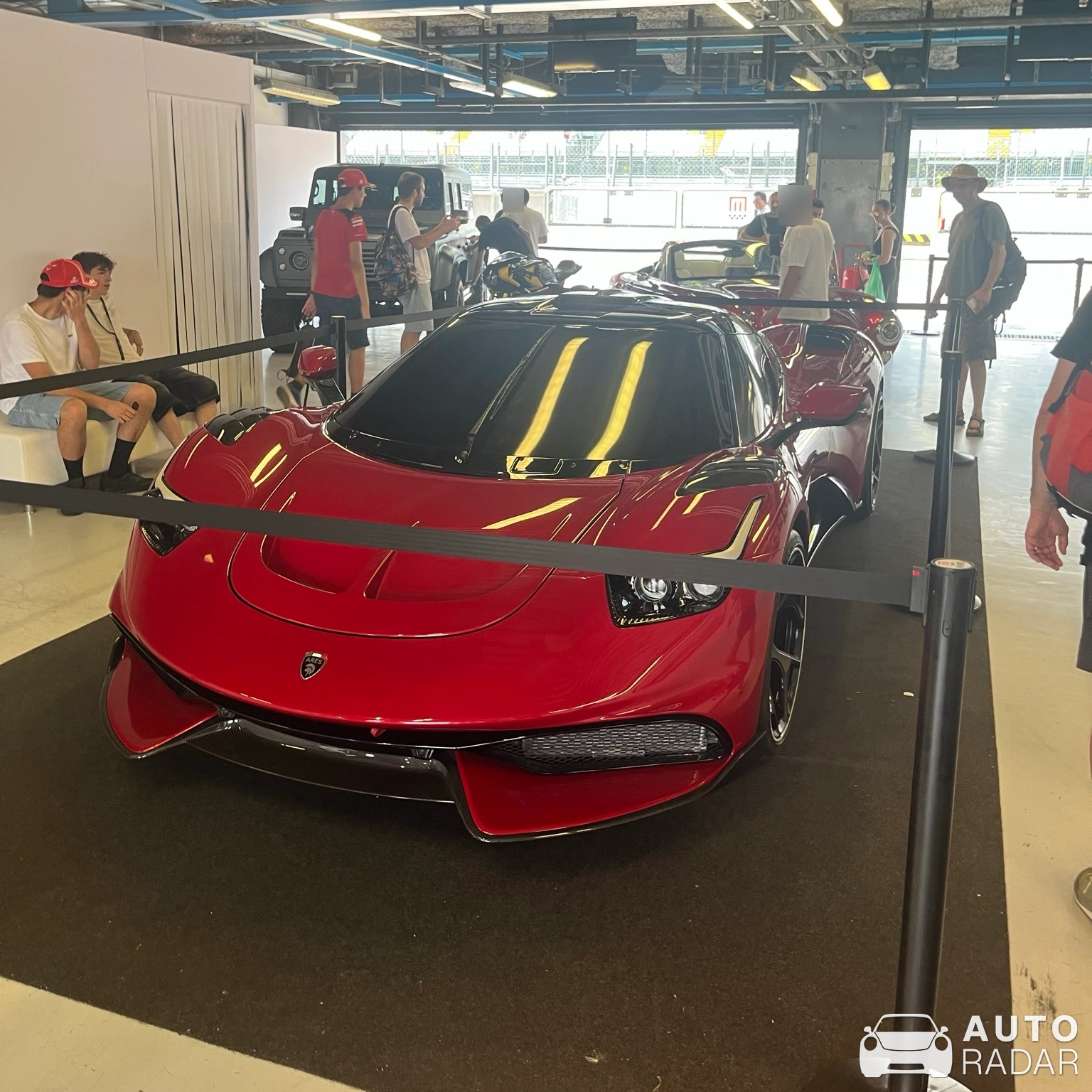 ARES Design S1 Project spotted in Monza