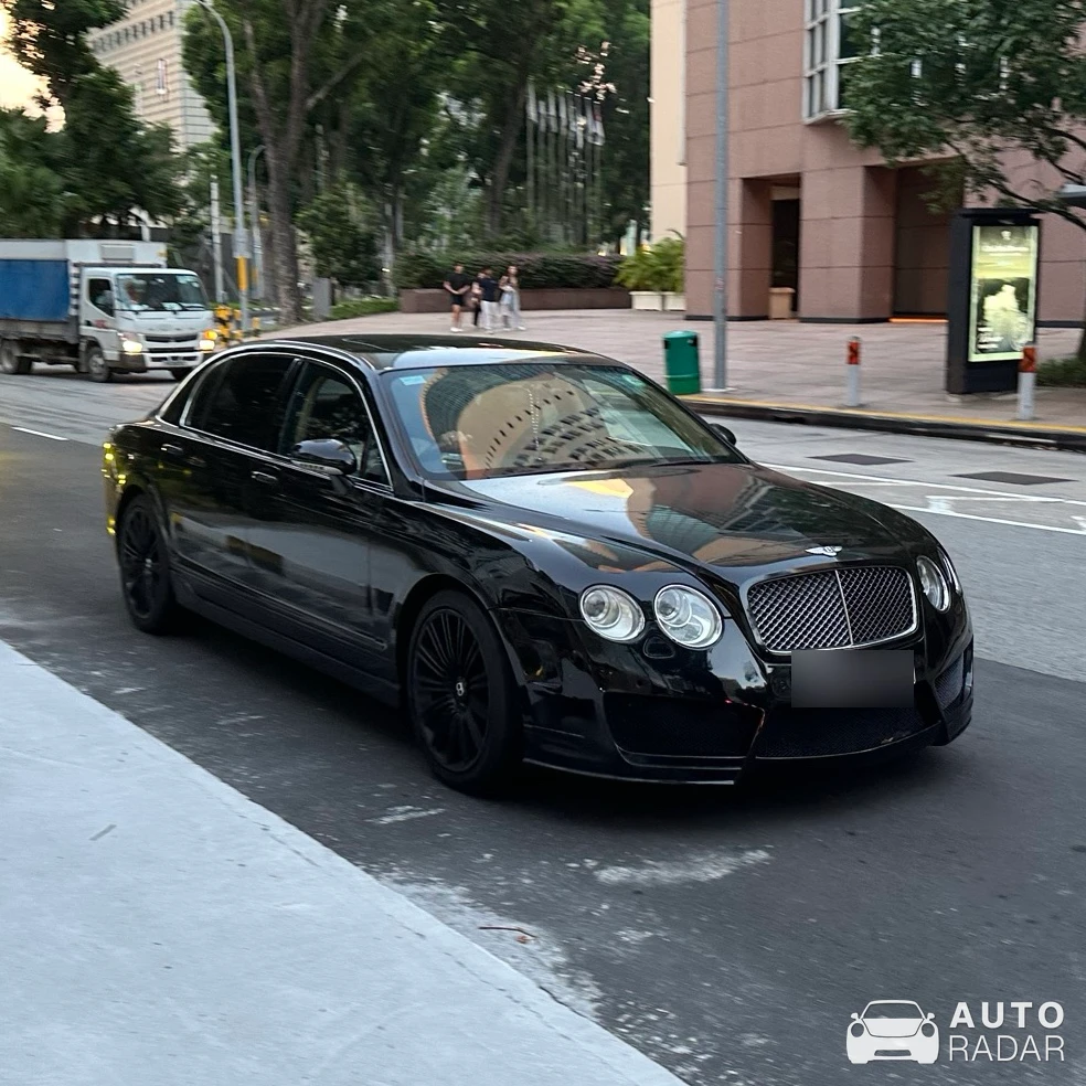 Bentley Continental Flying Spur Speed spotted in Singapore