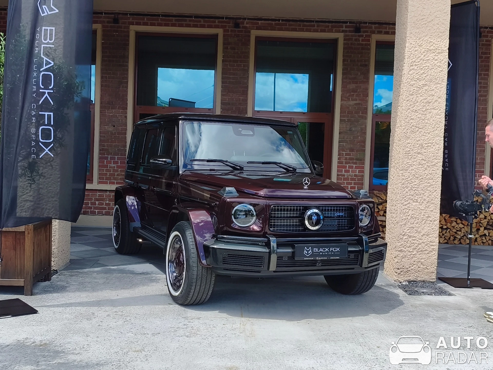 Mercedes-AMG G 63 Carlex Rubino Vintage 1 of 7 spotted in München