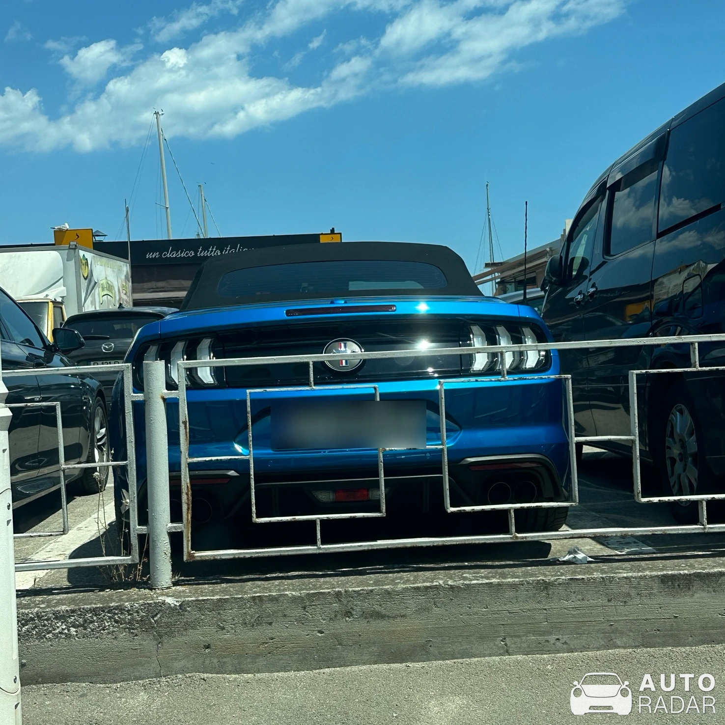 Ford Mustang GT Convertible spotted in Eforie