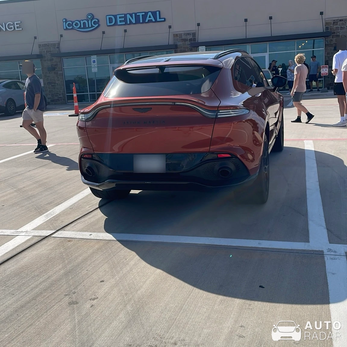 Aston Martin DBX spotted in Flower Mound