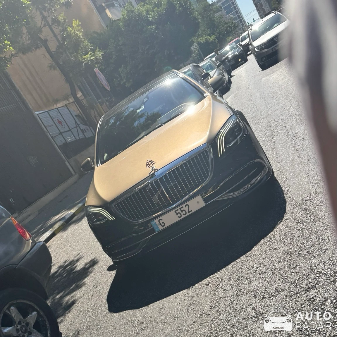 Mercedes-Maybach S 550 4MATIC spotted in Bayrut