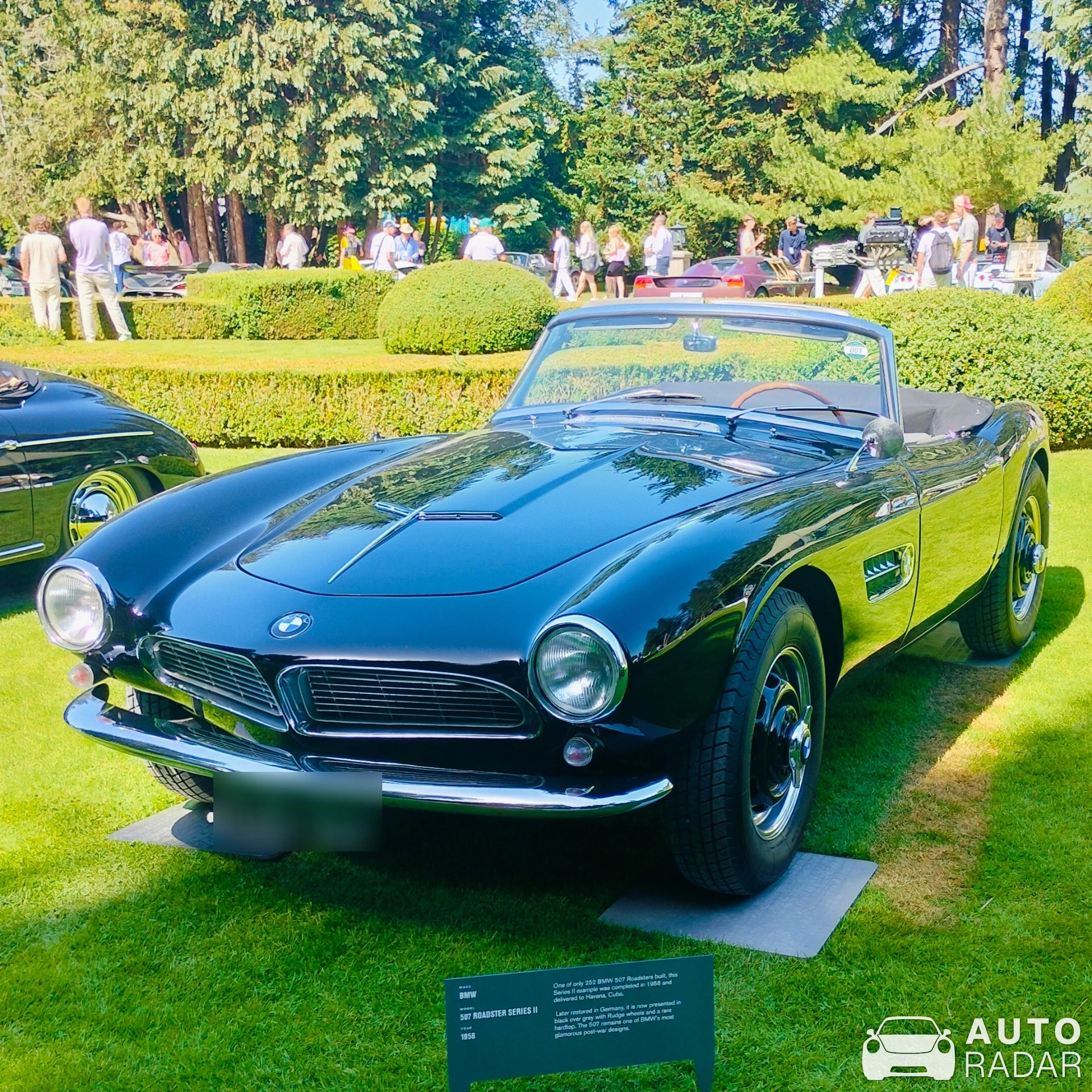 BMW 507 Series II spotted in Båstad