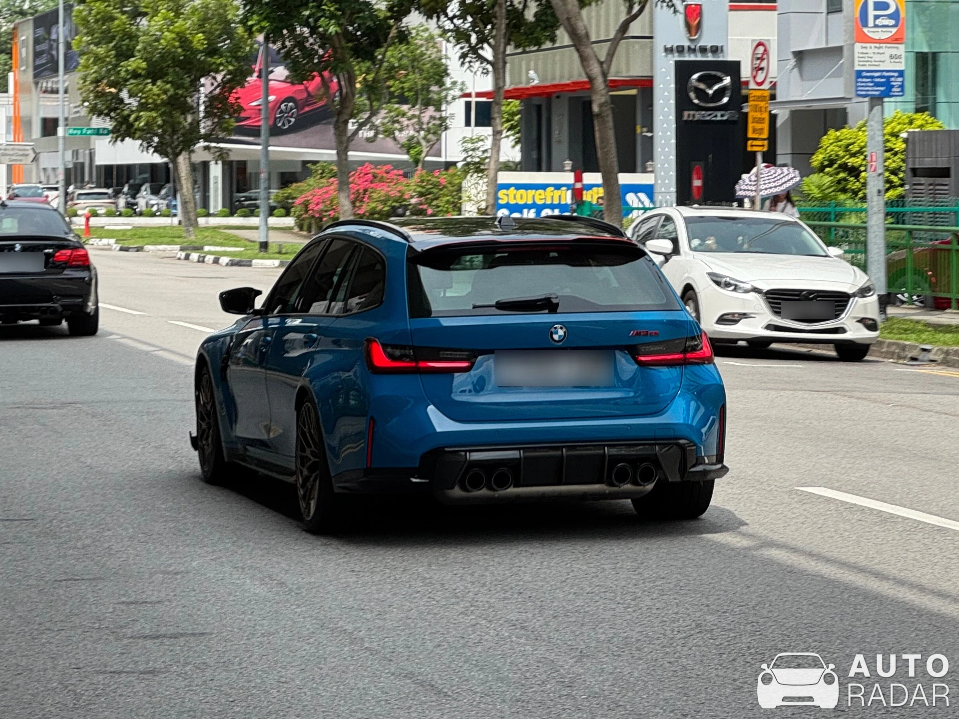 BMW M3 G81 Touring CS spotted in Singapore