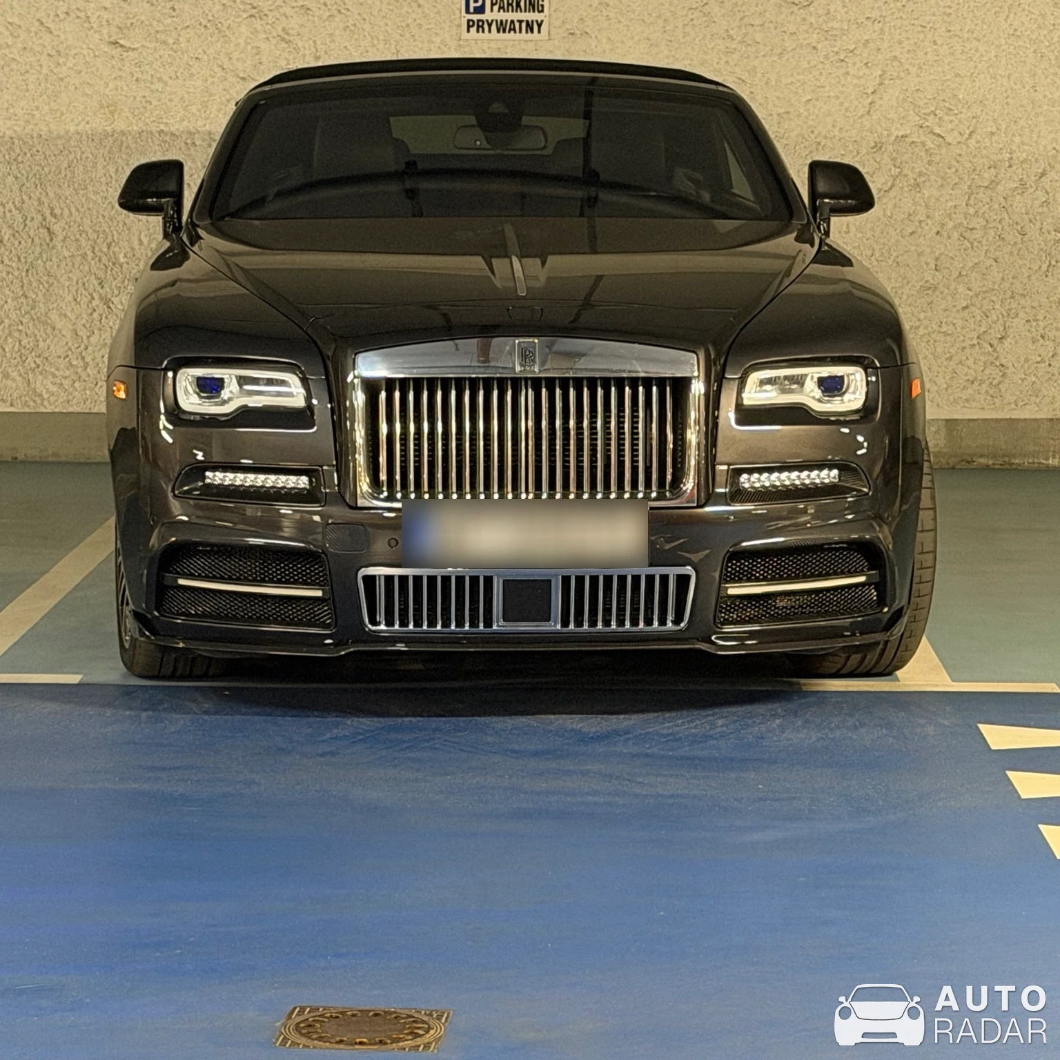 Rolls-Royce Dawn spotted in Warszawa