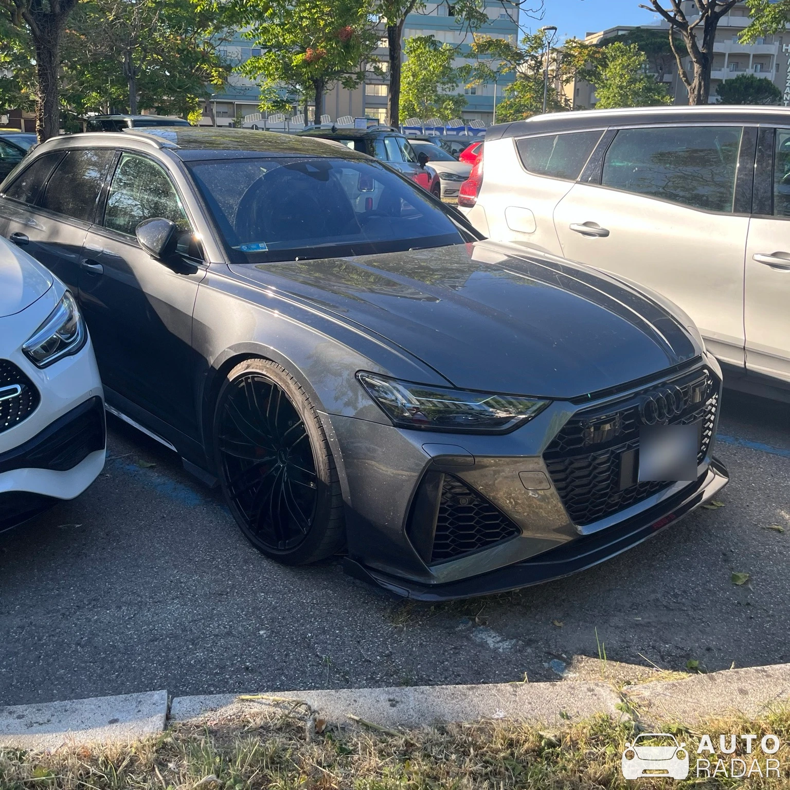 Audi ABT RS6-S Avant C8 spotted in Cervia