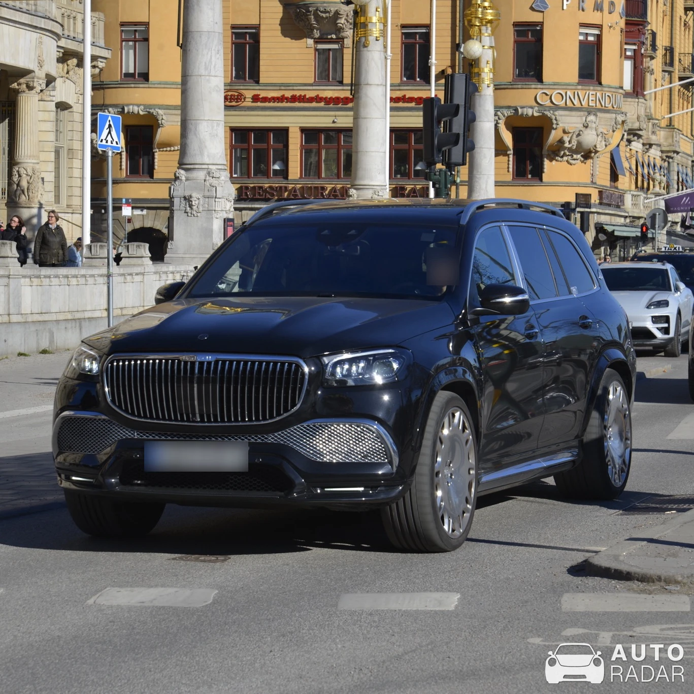 Mercedes-Maybach Brabus GLS 800 spotted in Stockholm