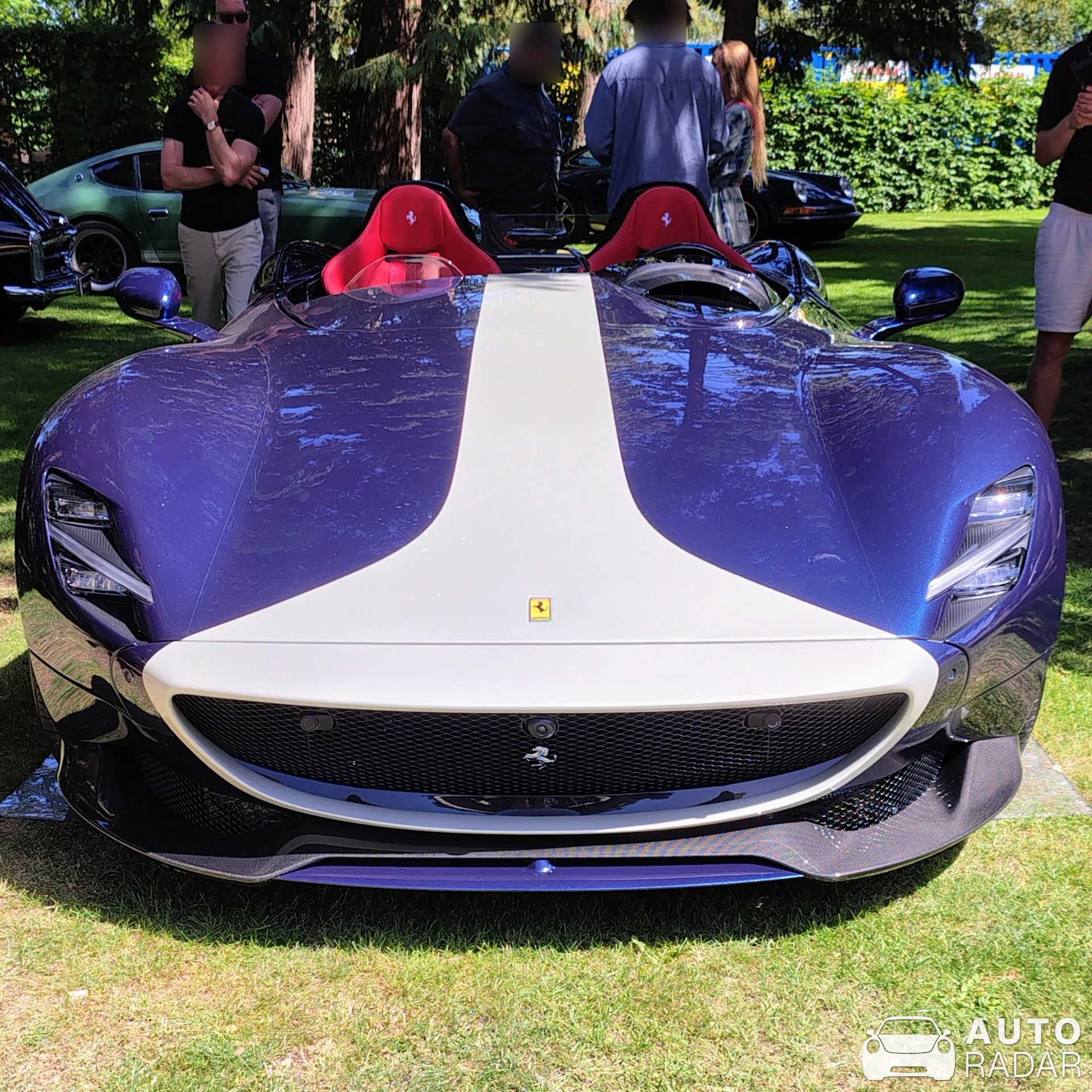 Ferrari Monza spotted in Båstad