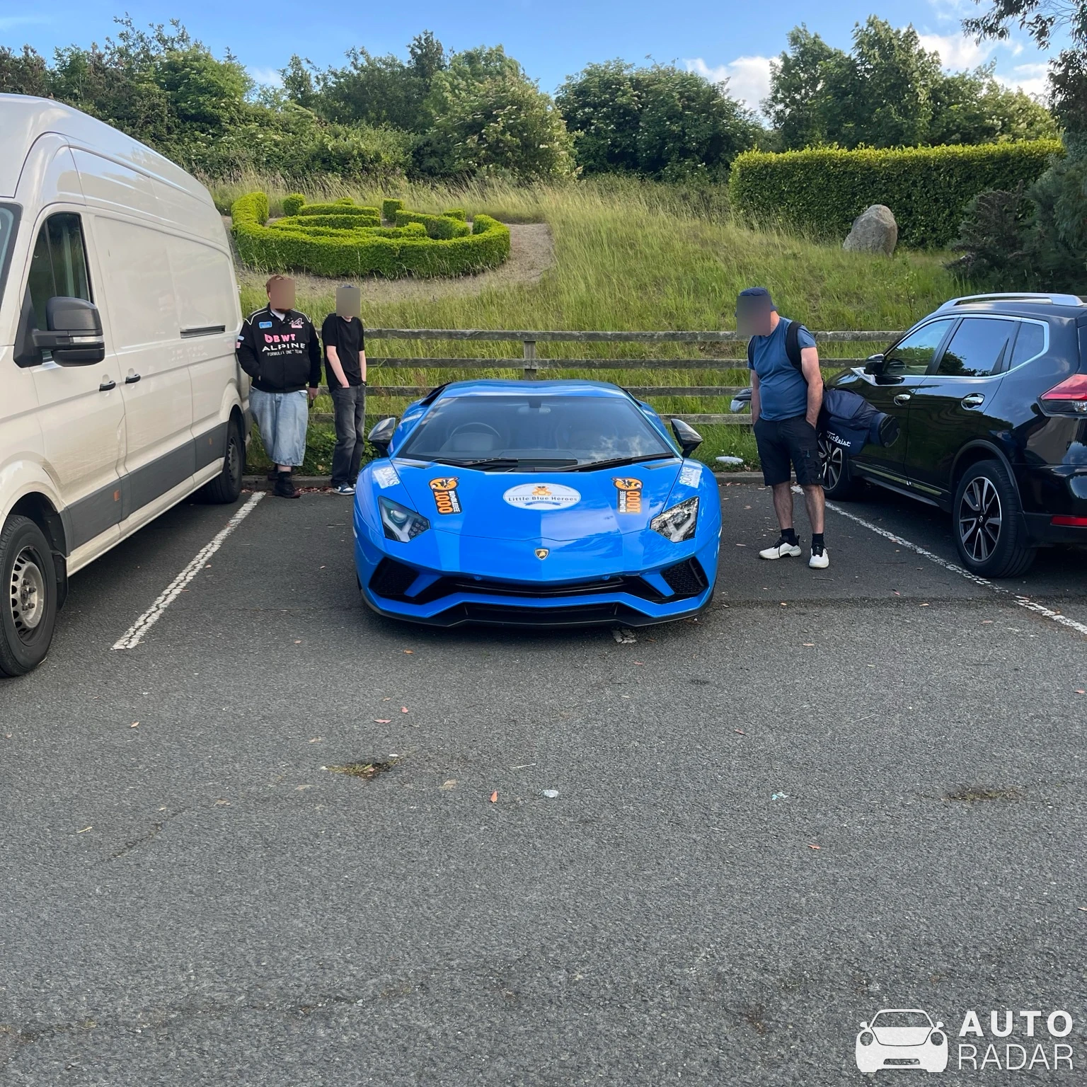 Lamborghini Aventador S LP740-4 spotted in Newtownmountkennedy