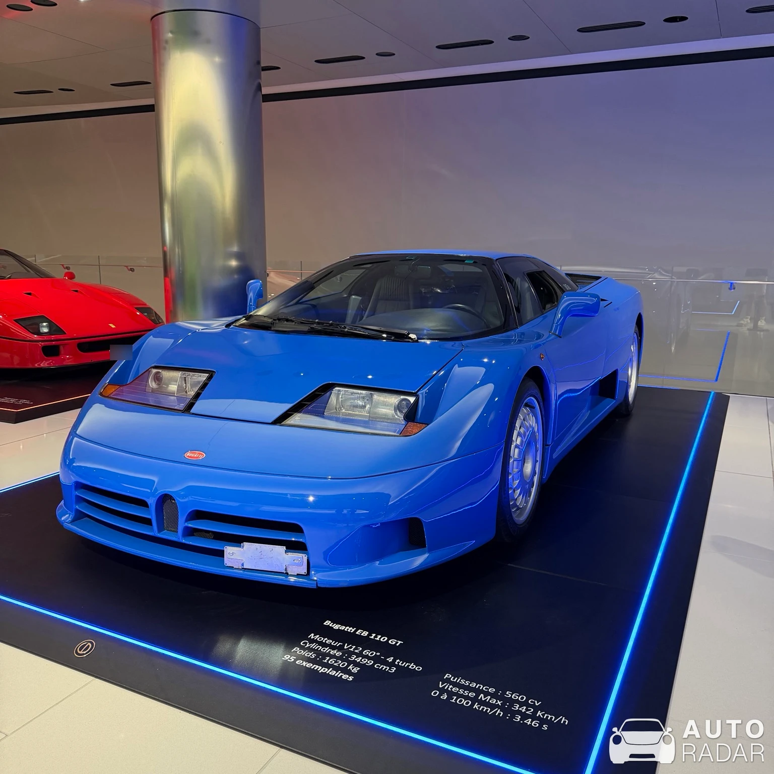 Bugatti EB110 GT spotted in Mónaco, Mónaco