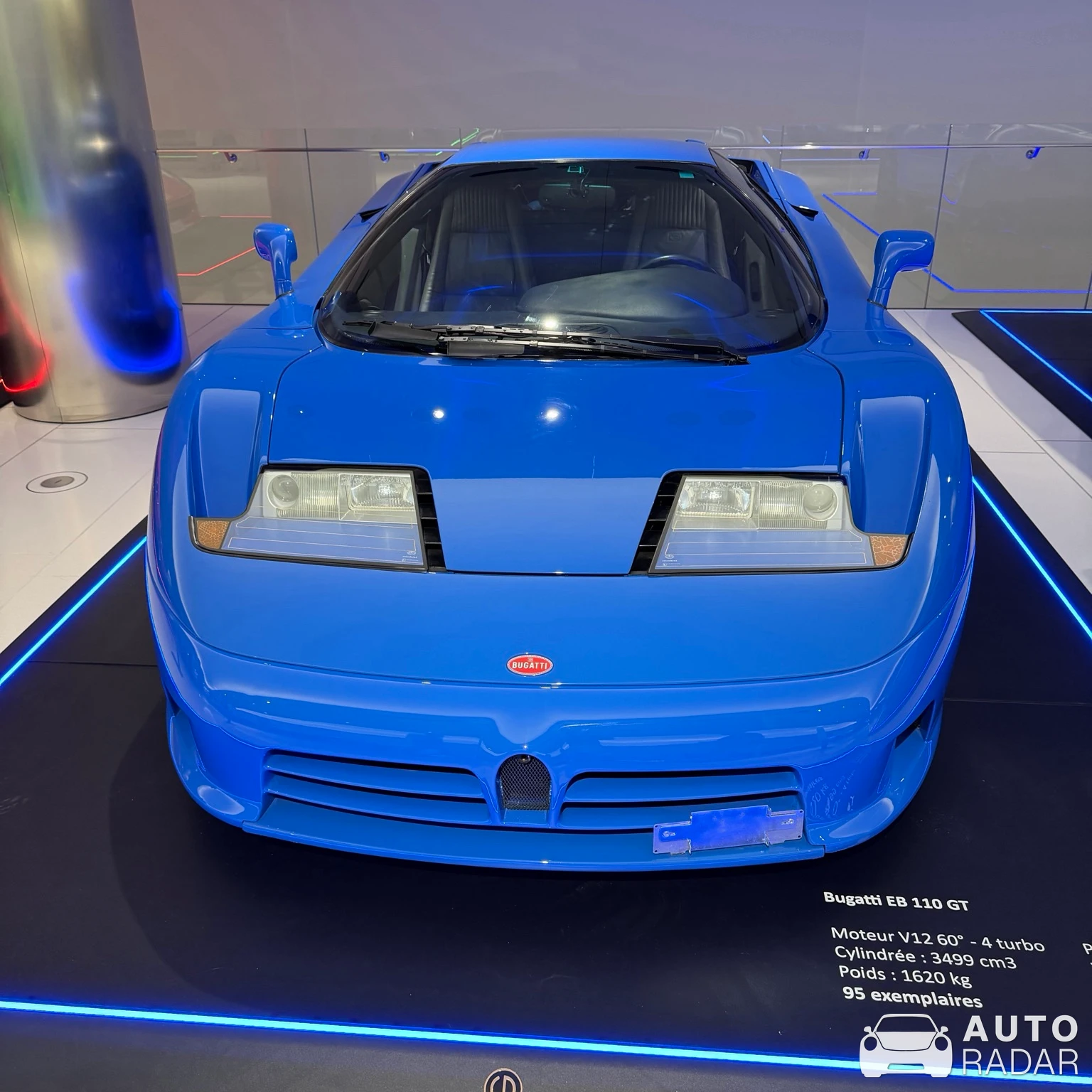 Bugatti EB110 spotted in Mónaco