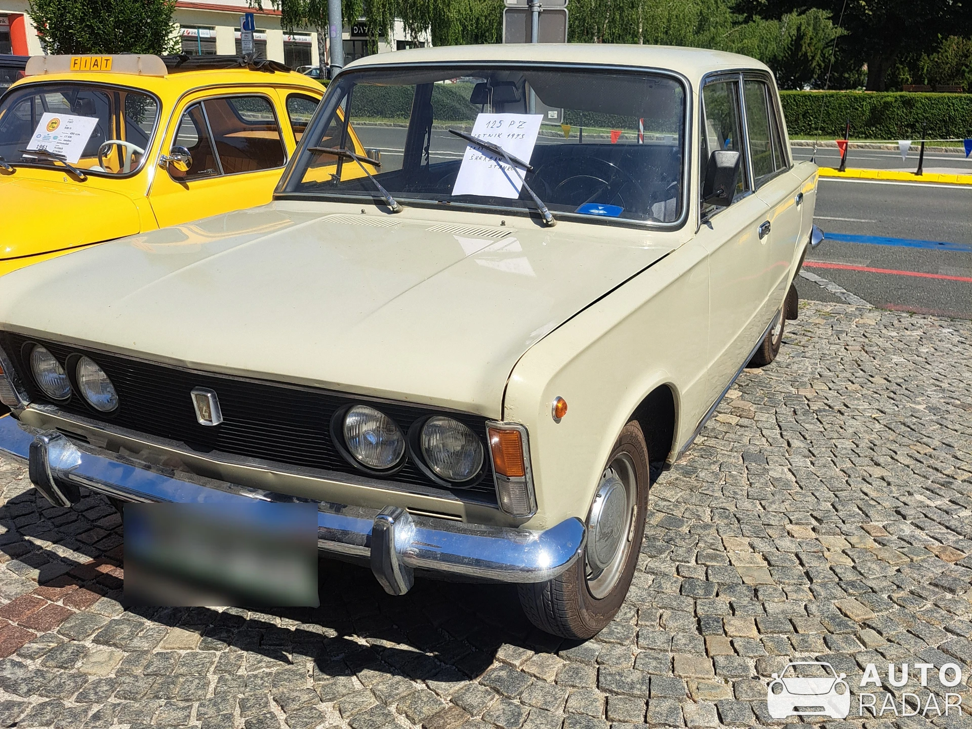 Fiat 125 spotted in Murska Sobota