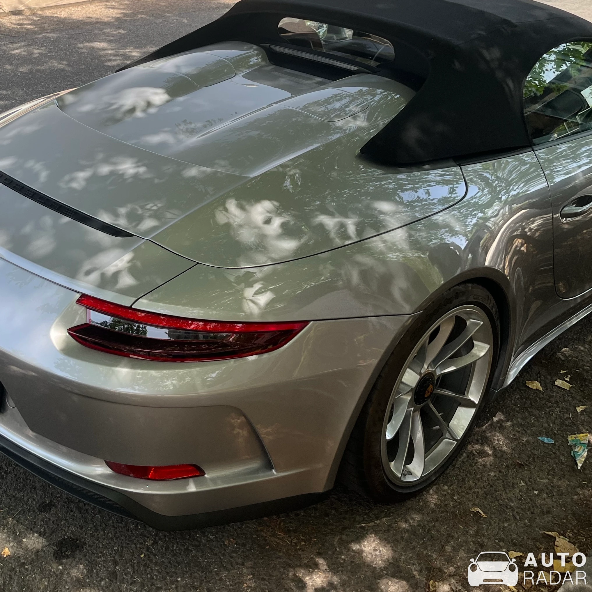 Porsche 991 Speedster spotted in Villaviciosa de Odón