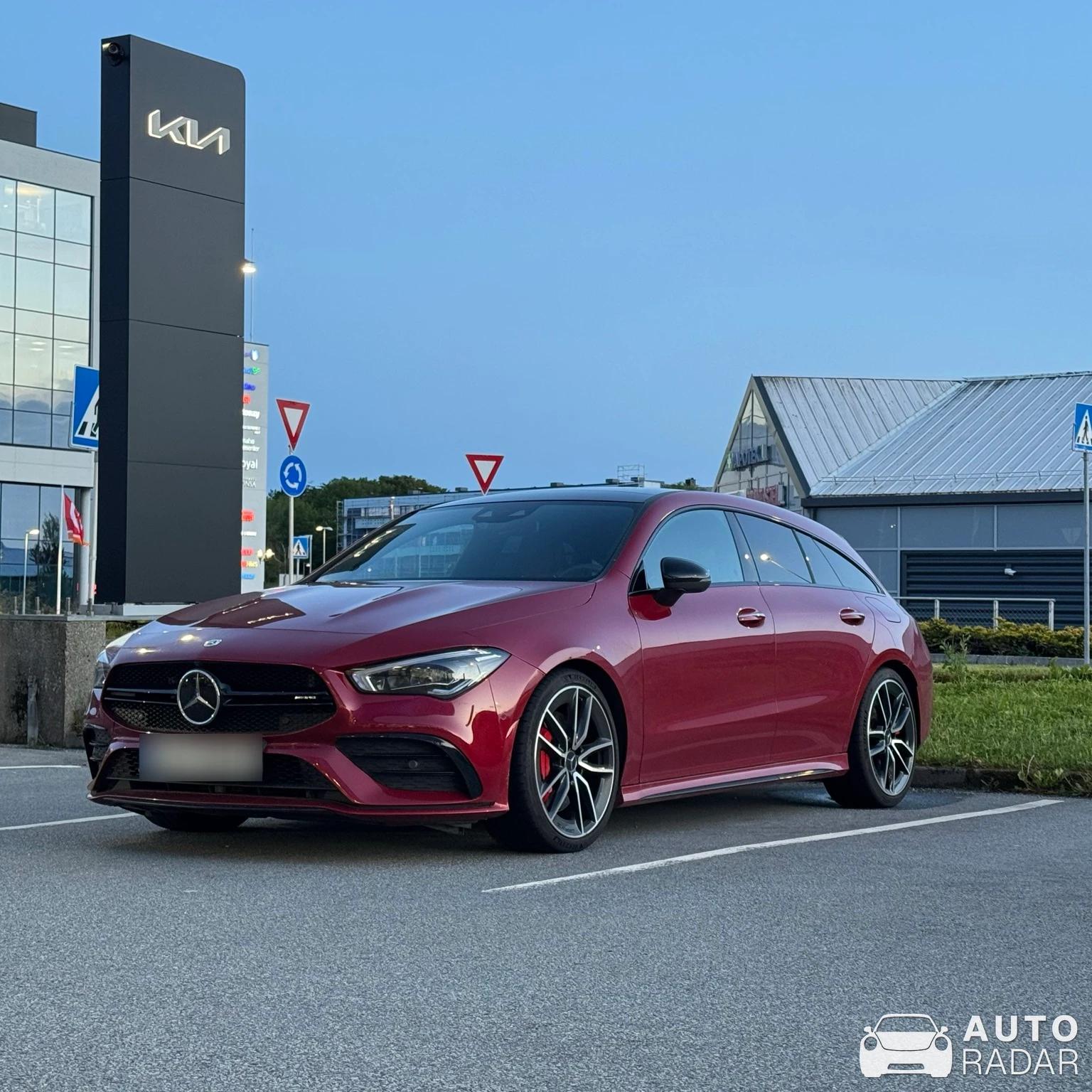 Mercedes-AMG CLA 35 Shooting Brake X118 spotted in Haugesund