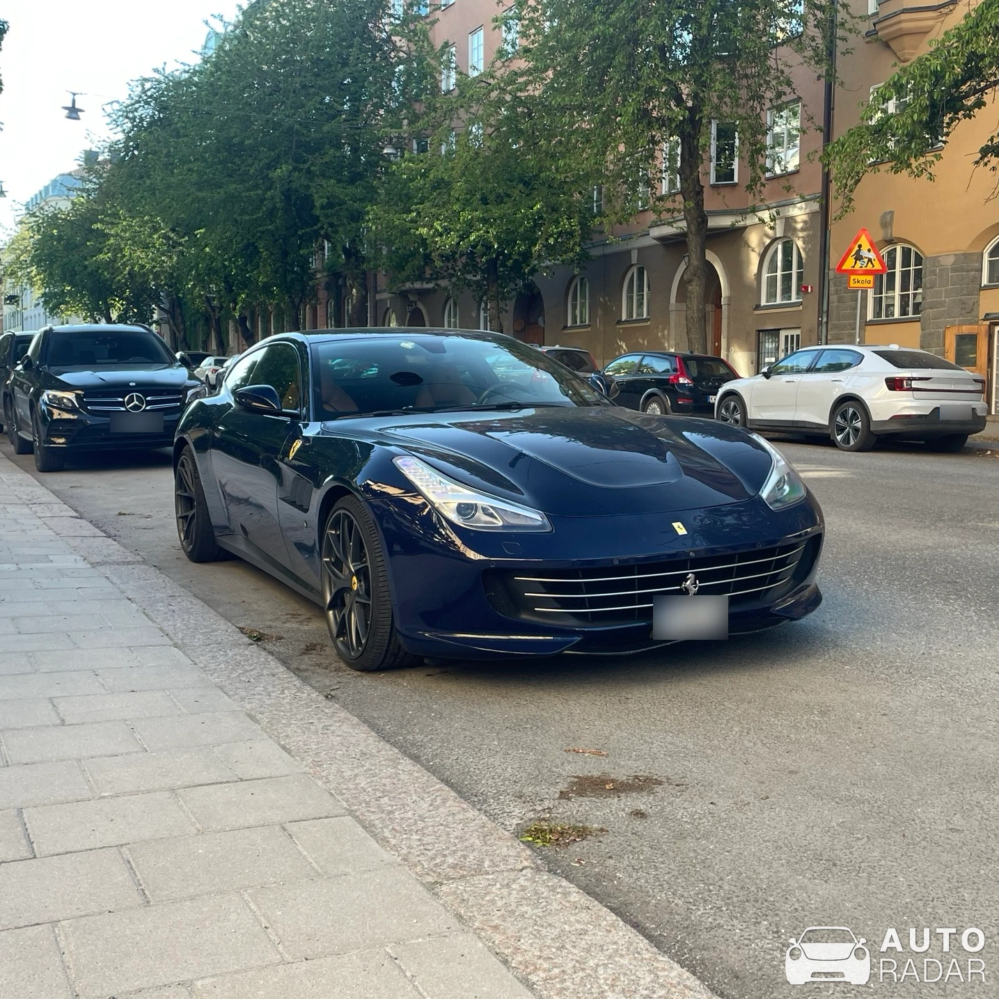 Ferrari GTC4Lusso spotted in Stockholm