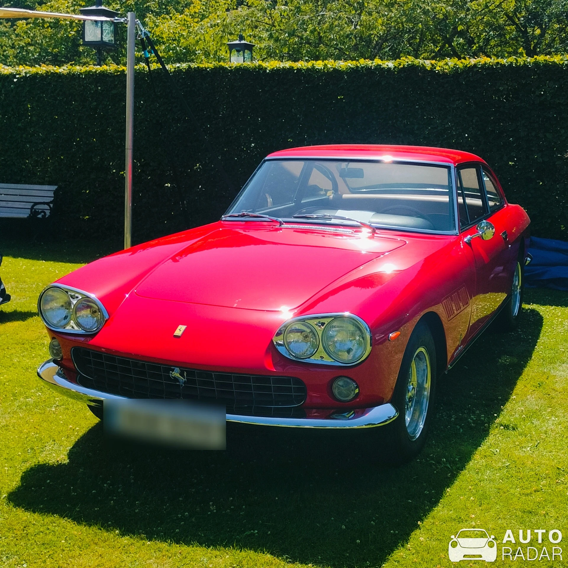 Ferrari 330 GT 2+2 Series II spotted in Båstad