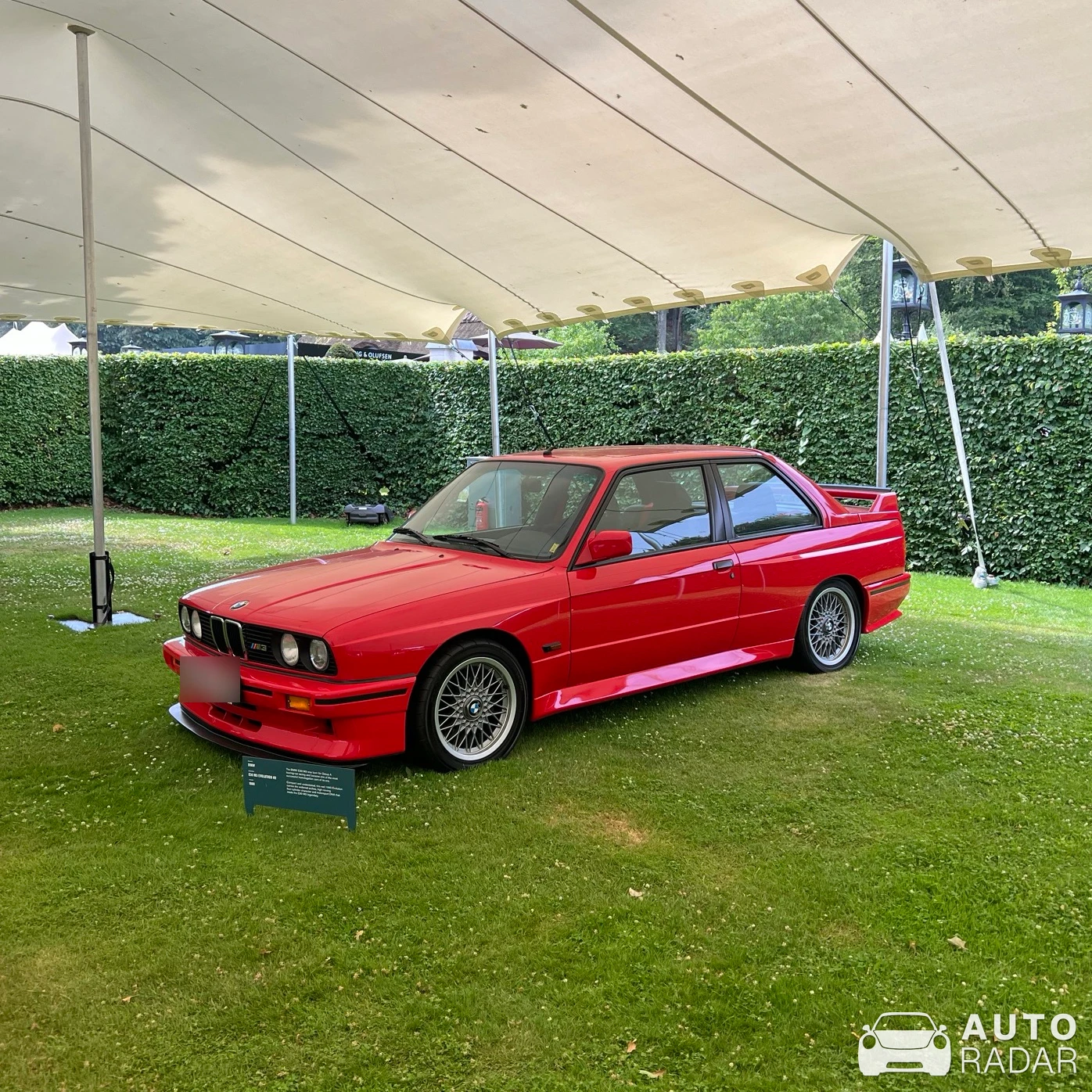 BMW M3 E30 Sport Evolution spotted in Båstad