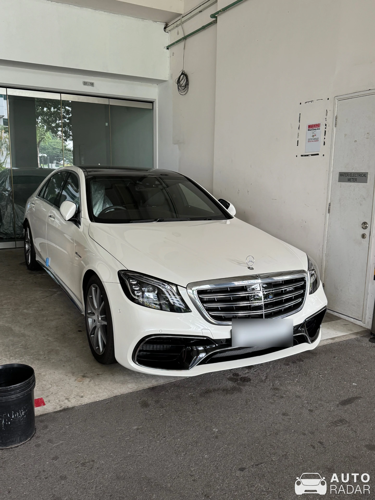 Mercedes-AMG S 63 V222 spotted in Singapore