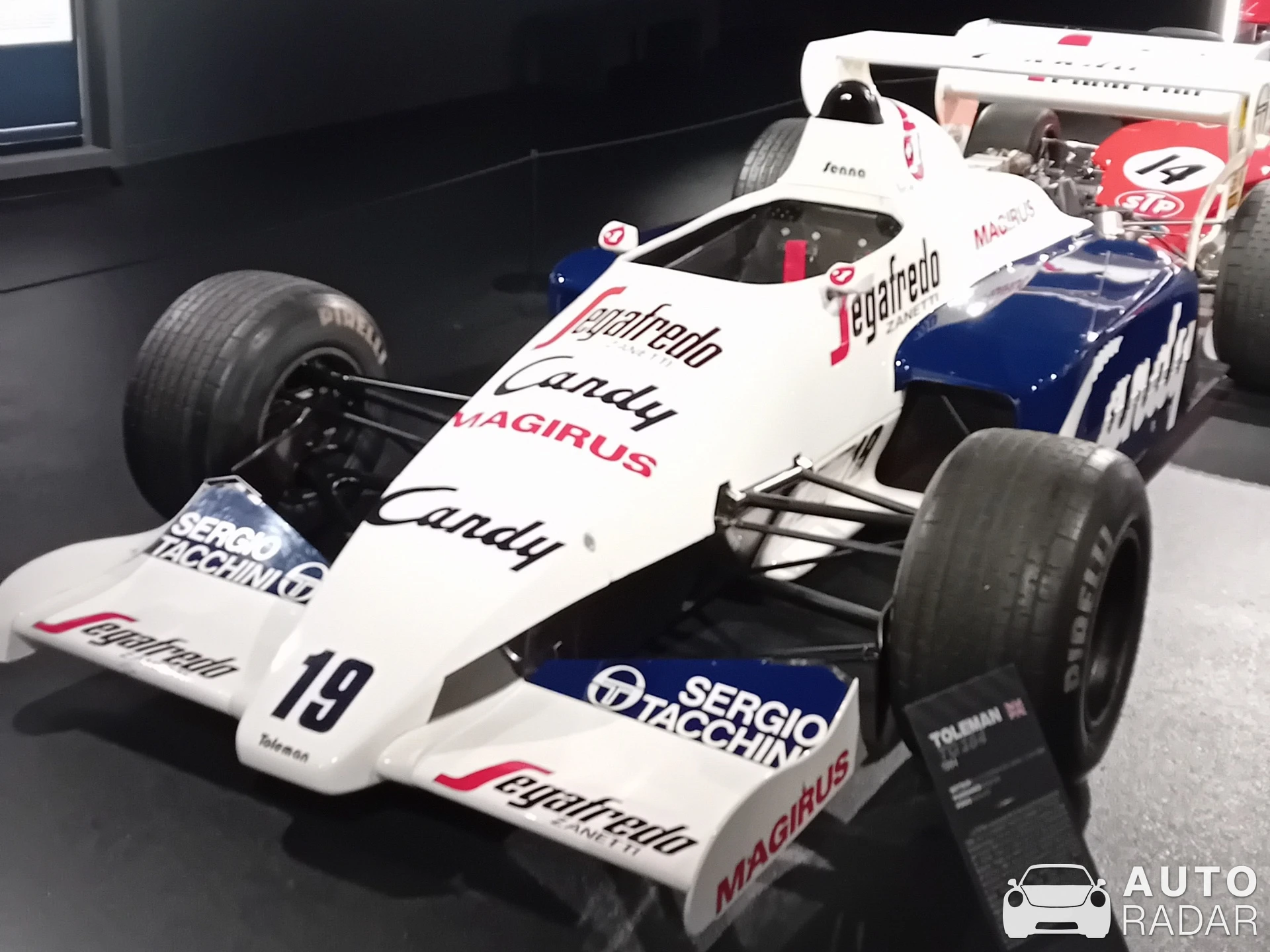 Toleman TG184 spotted in Le Mans