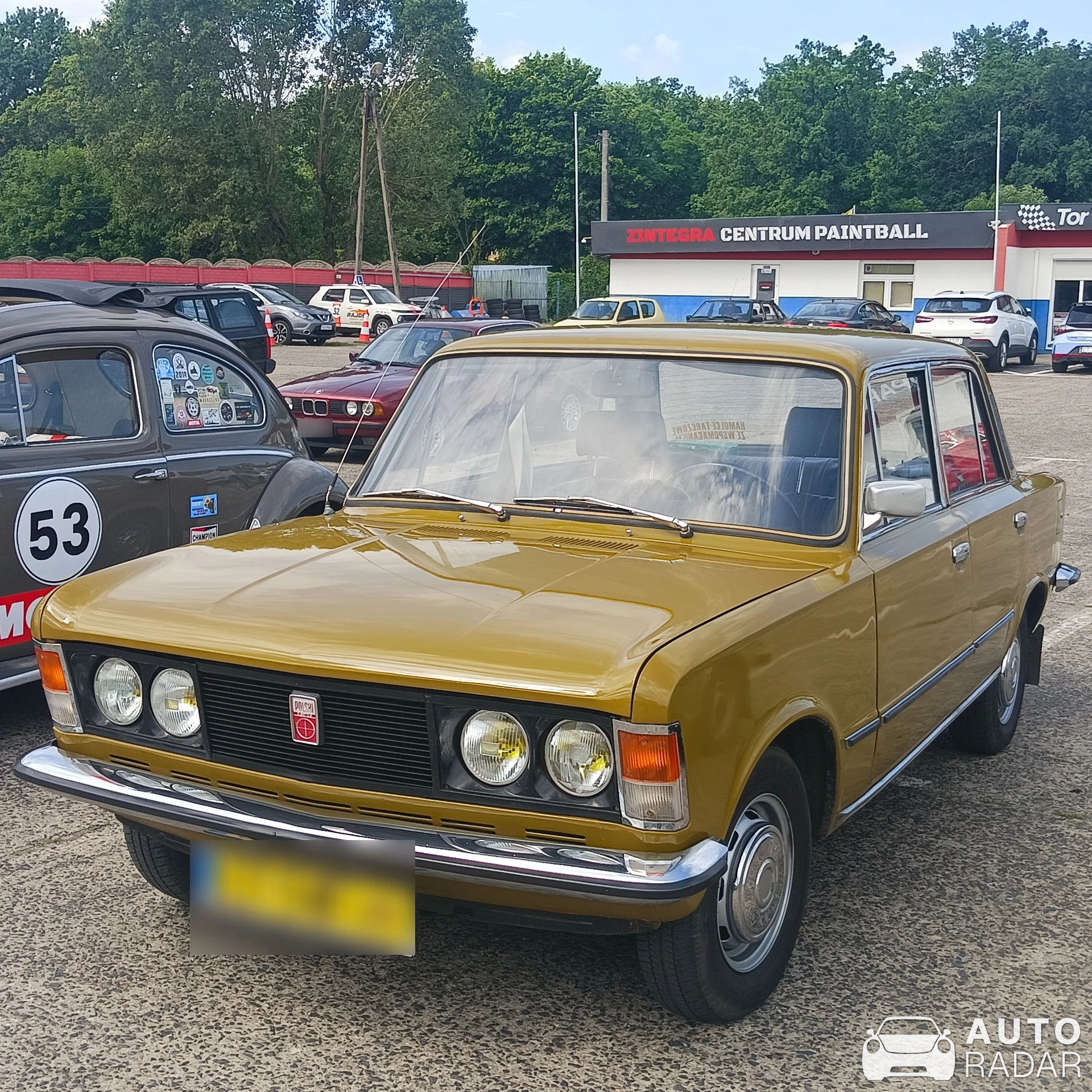 Polski Fiat 125p spotted in Toruń