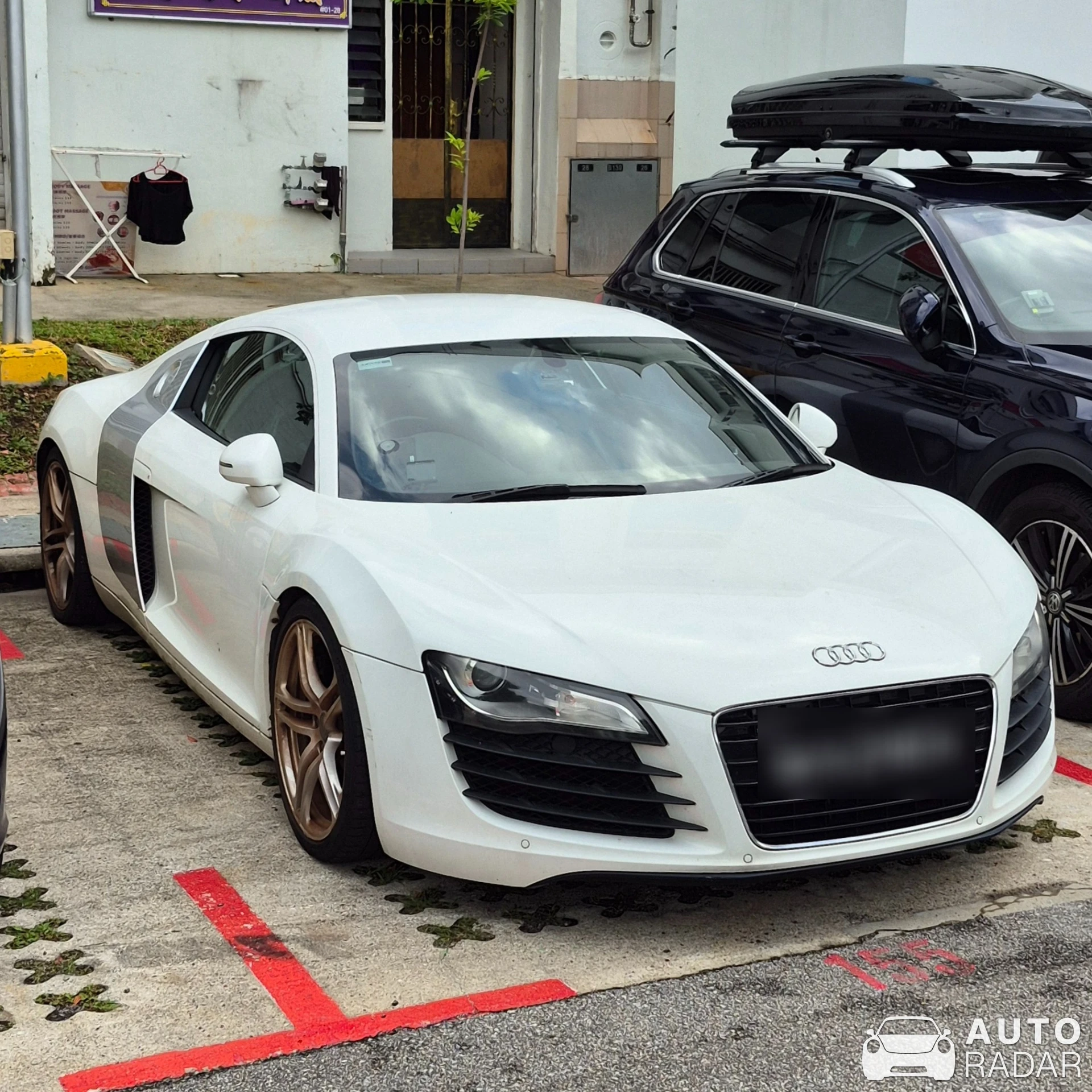 Audi R8 V8 Type 42 spotted in Singapore